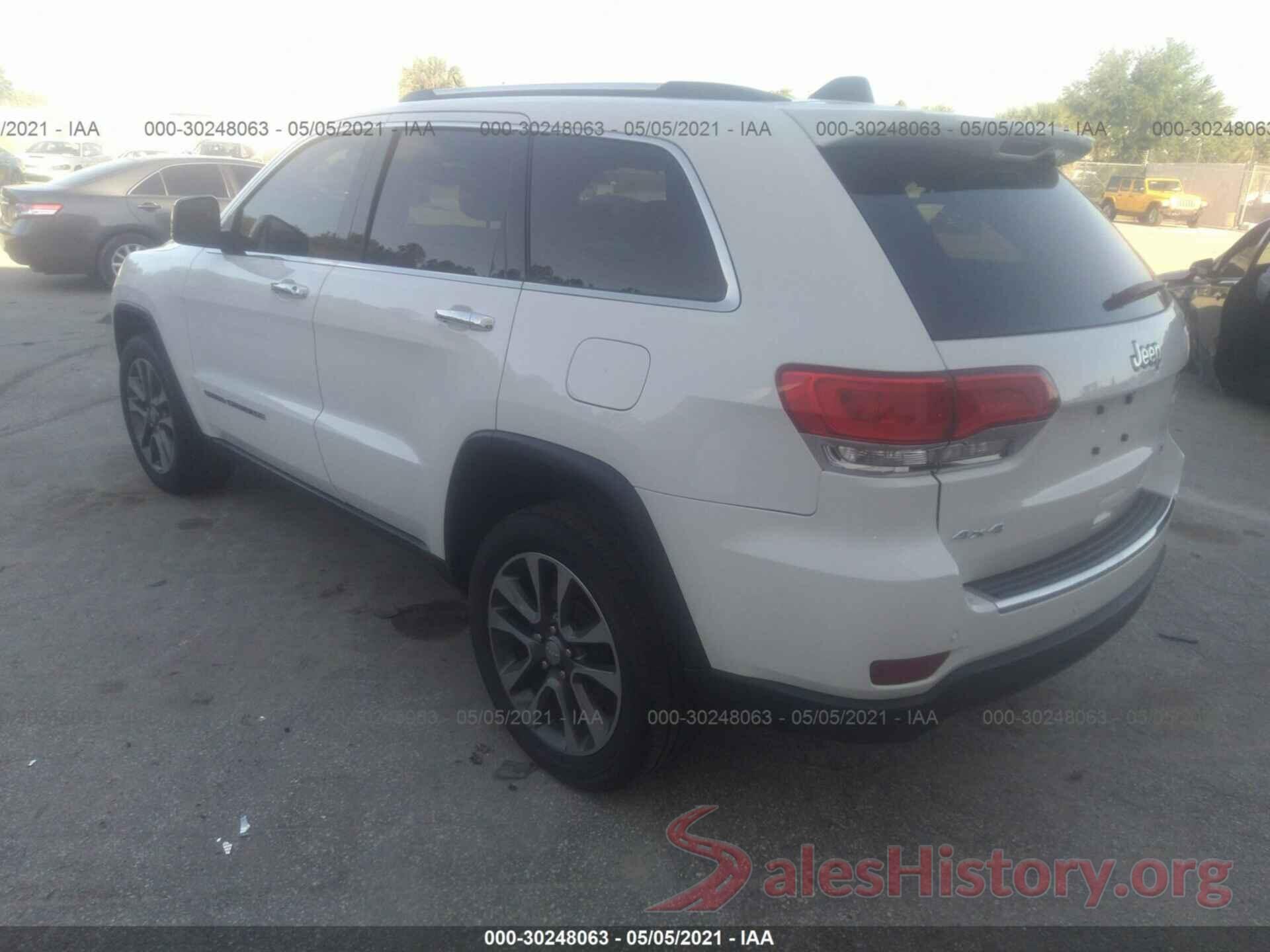 1C4RJFBG2JC106712 2018 JEEP GRAND CHEROKEE