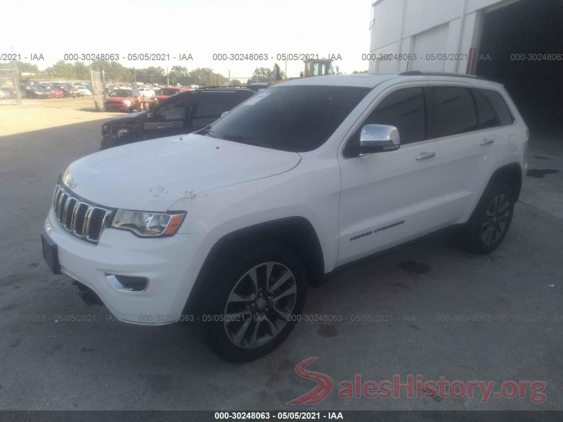 1C4RJFBG2JC106712 2018 JEEP GRAND CHEROKEE