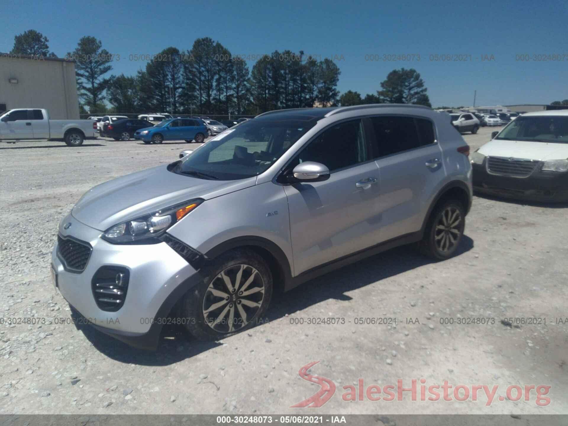 KNDPNCAC8H7266265 2017 KIA SPORTAGE