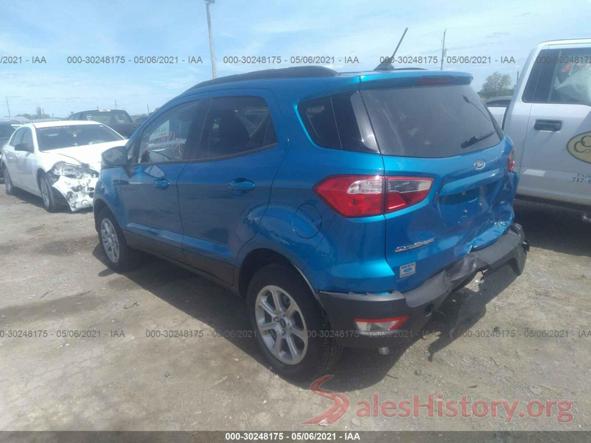 MAJ6S3GL4LC353520 2020 FORD ECOSPORT