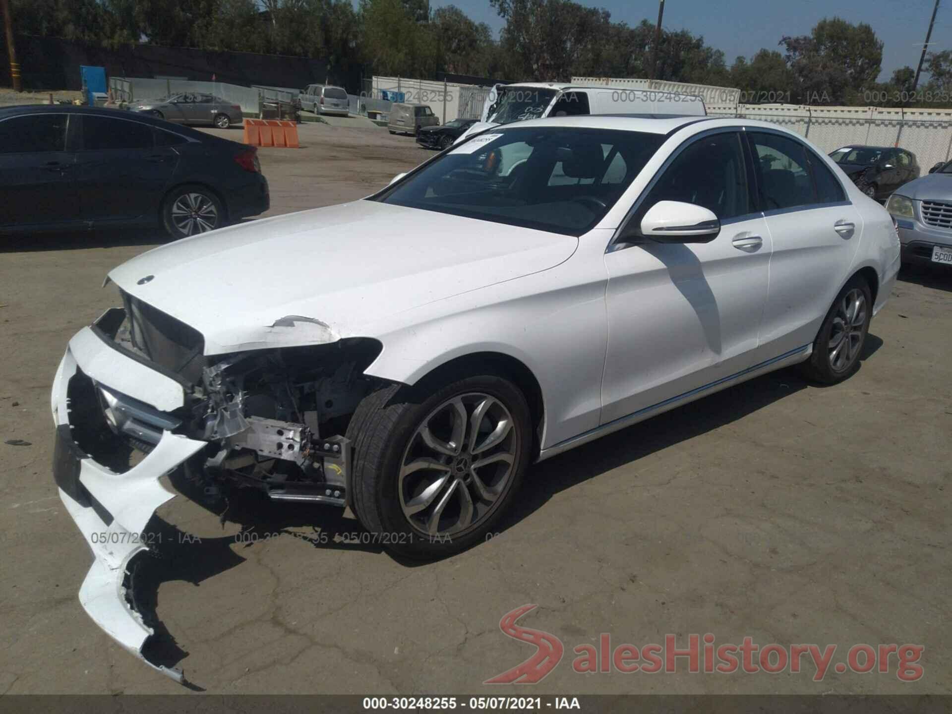 55SWF4JB9JU263203 2018 MERCEDES-BENZ C-CLASS