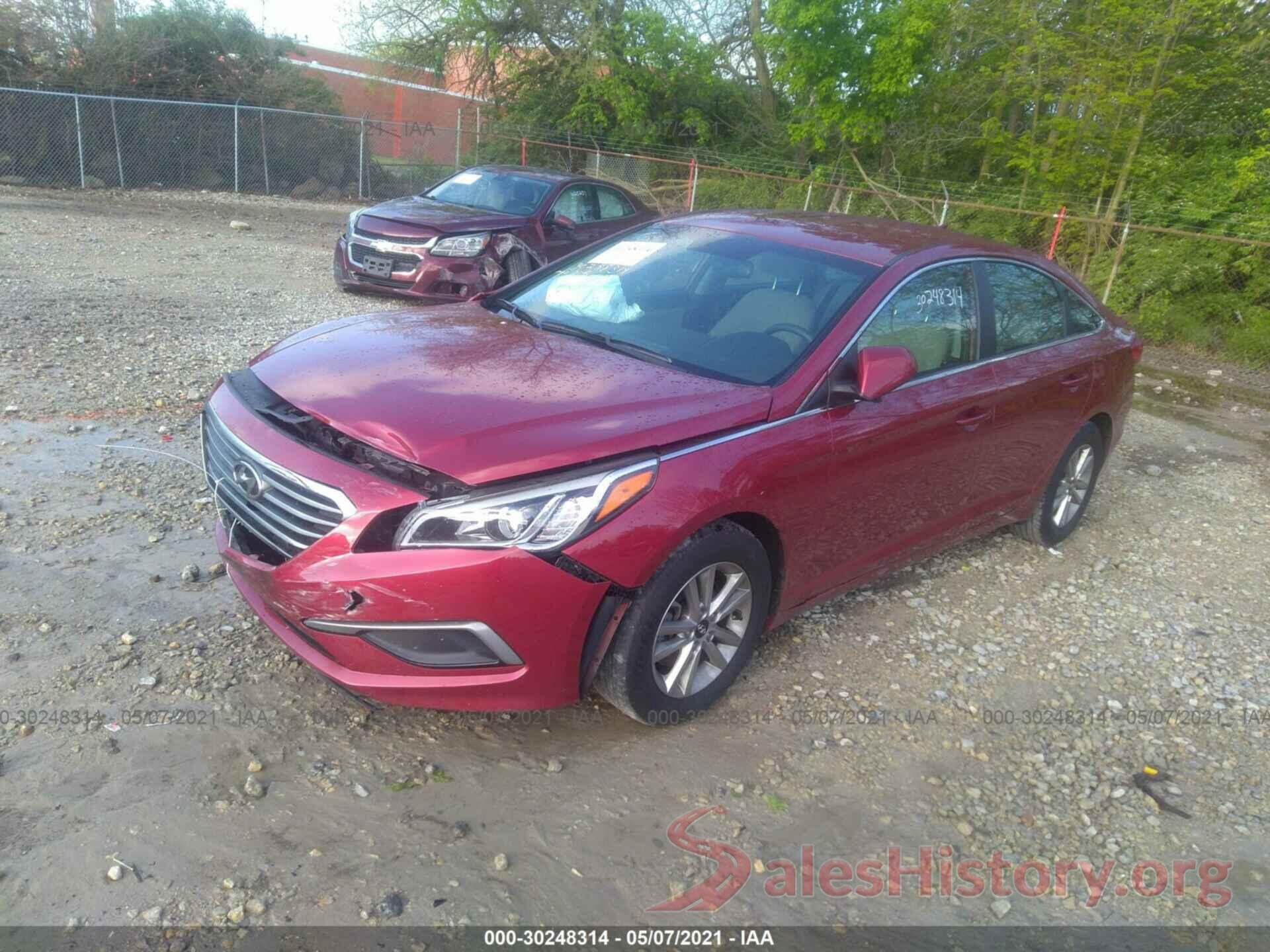 5NPE24AF9GH413803 2016 HYUNDAI SONATA