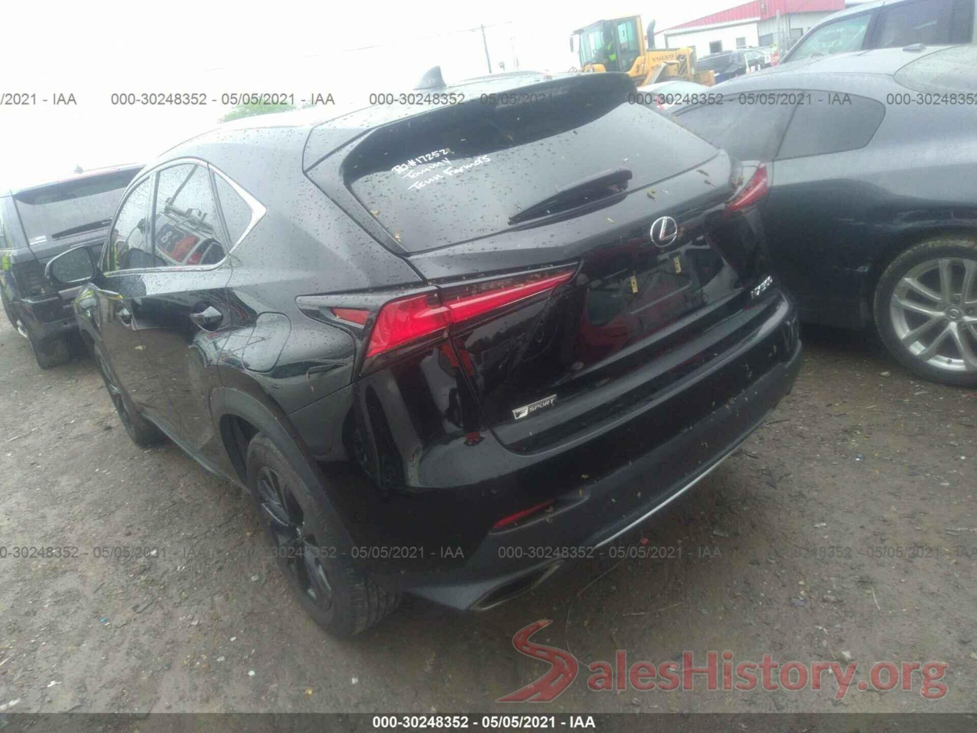 JTJBARBZ6K2192471 2019 LEXUS NX