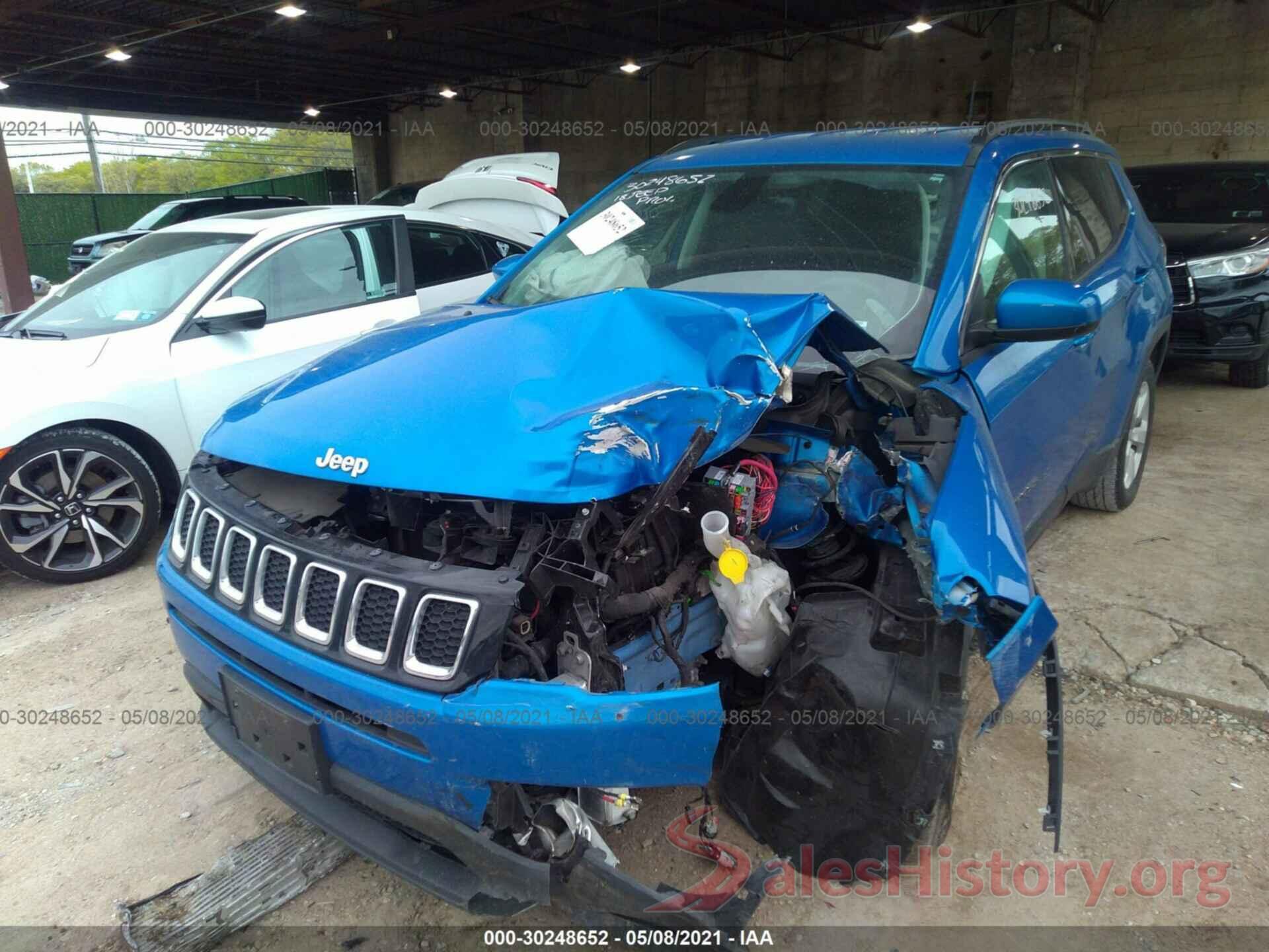 3C4NJDBB3JT350283 2018 JEEP COMPASS