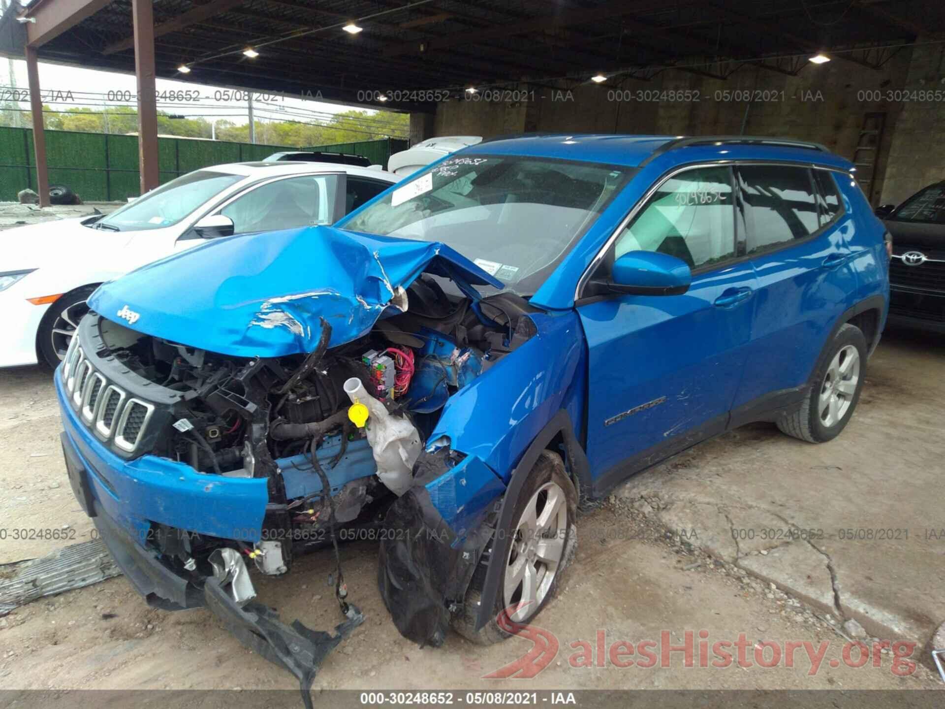 3C4NJDBB3JT350283 2018 JEEP COMPASS