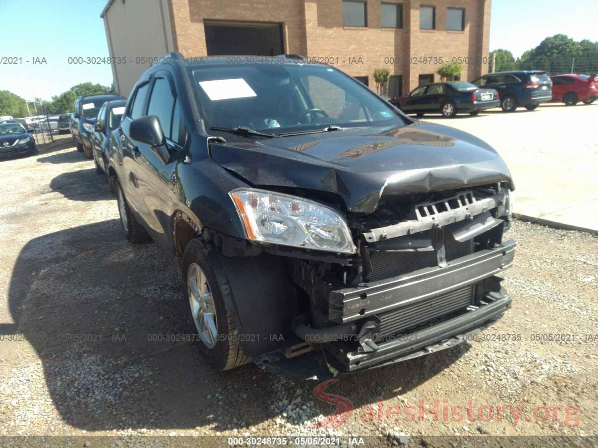 3GNCJPSBXGL237553 2016 CHEVROLET TRAX