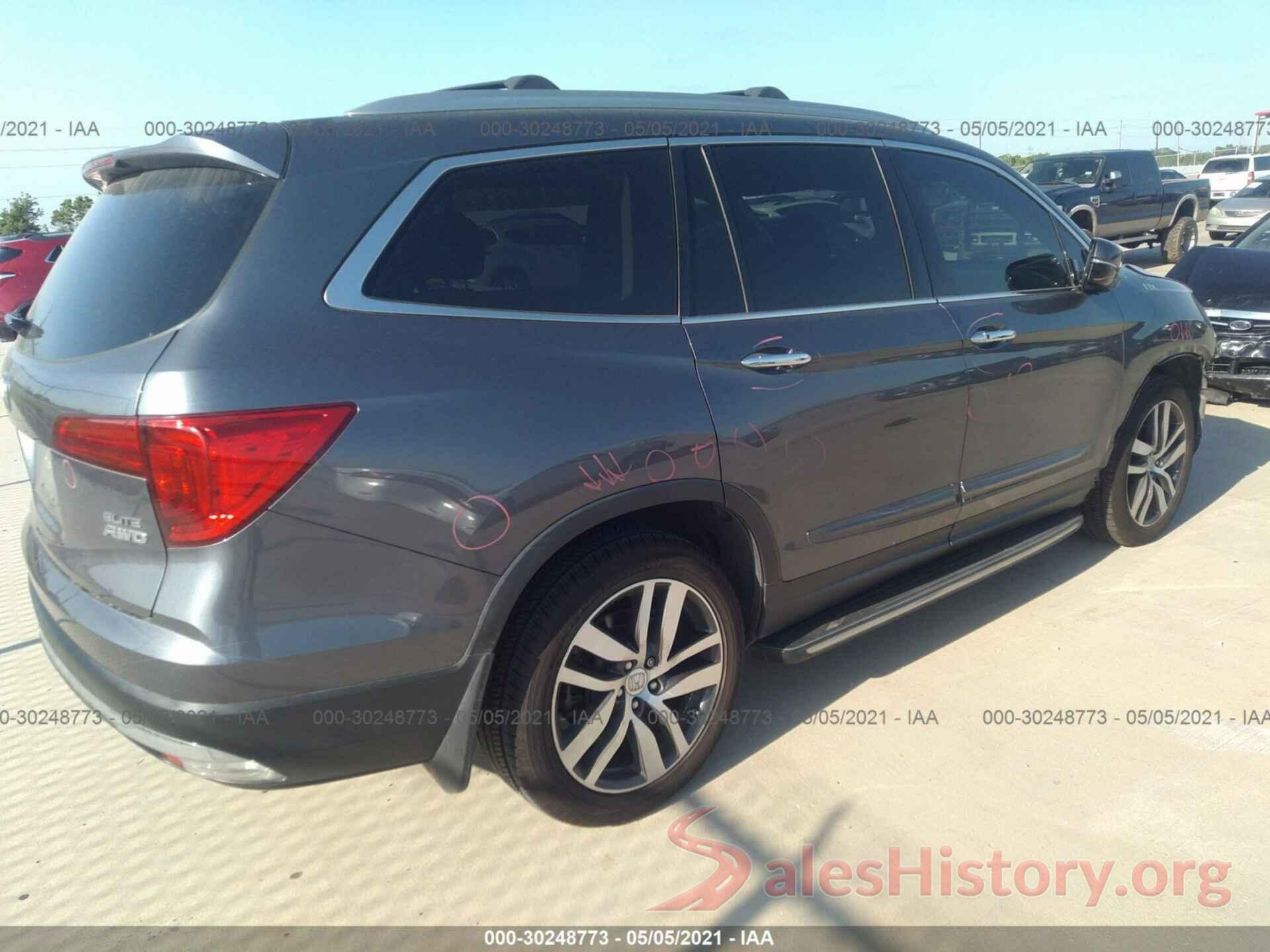 5FNYF6H06GB024730 2016 HONDA PILOT