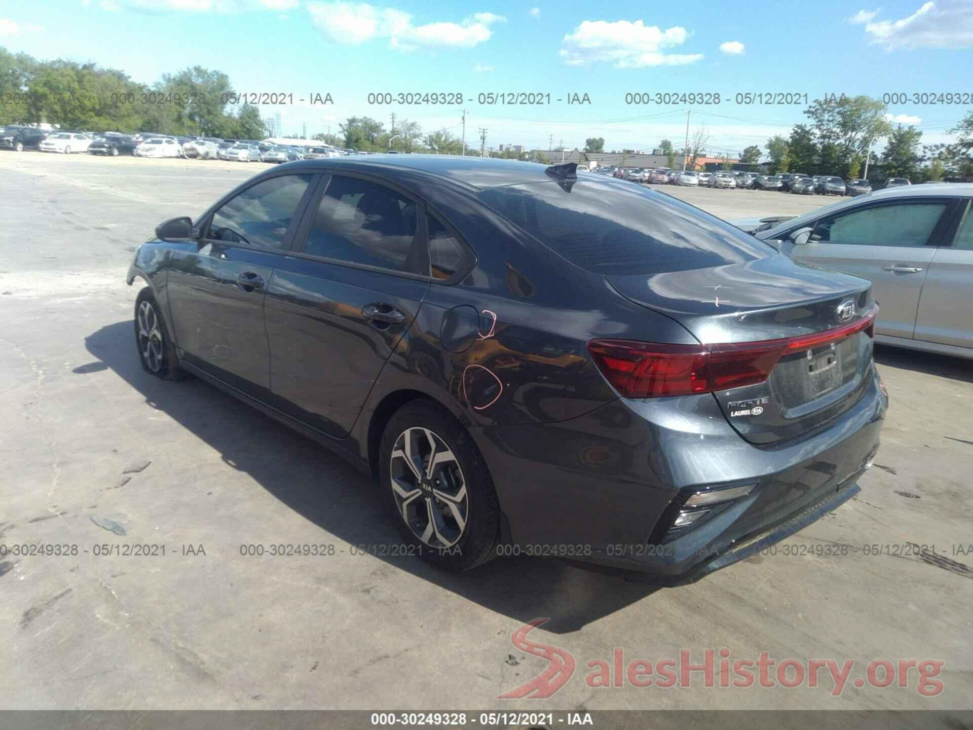 3KPF24AD4KE037205 2019 KIA FORTE