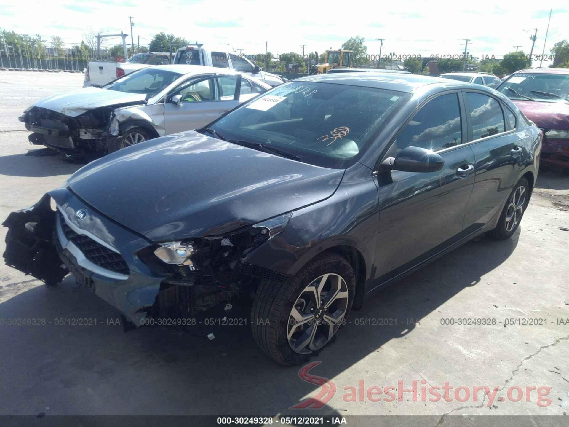 3KPF24AD4KE037205 2019 KIA FORTE