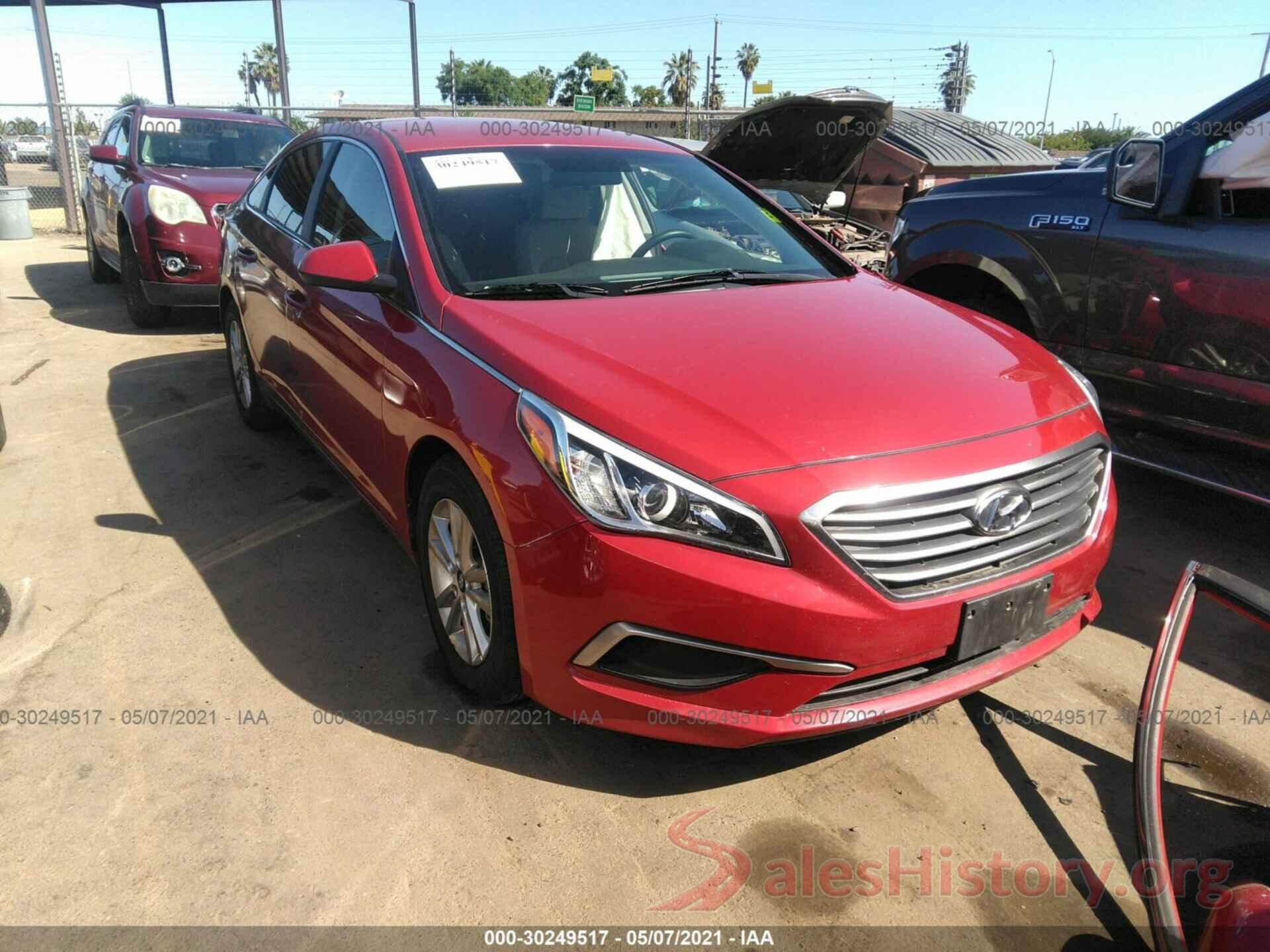 5NPE24AF5HH558645 2017 HYUNDAI SONATA