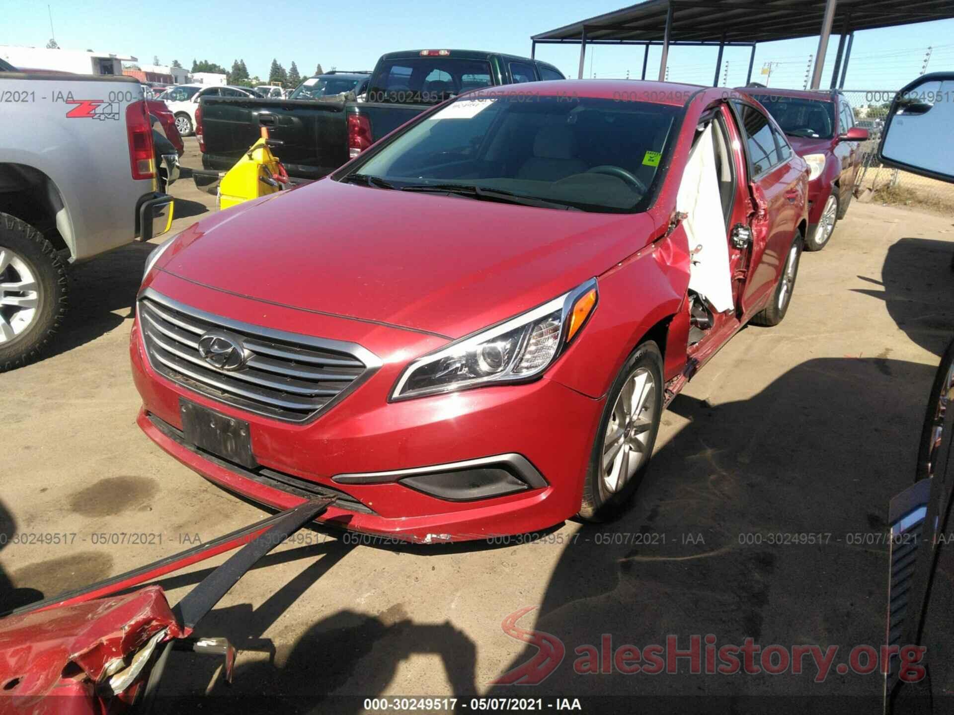 5NPE24AF5HH558645 2017 HYUNDAI SONATA