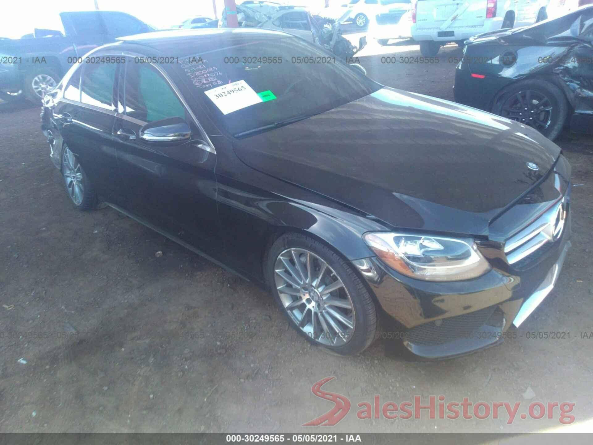 55SWF4JB6GU099076 2016 MERCEDES-BENZ C-CLASS