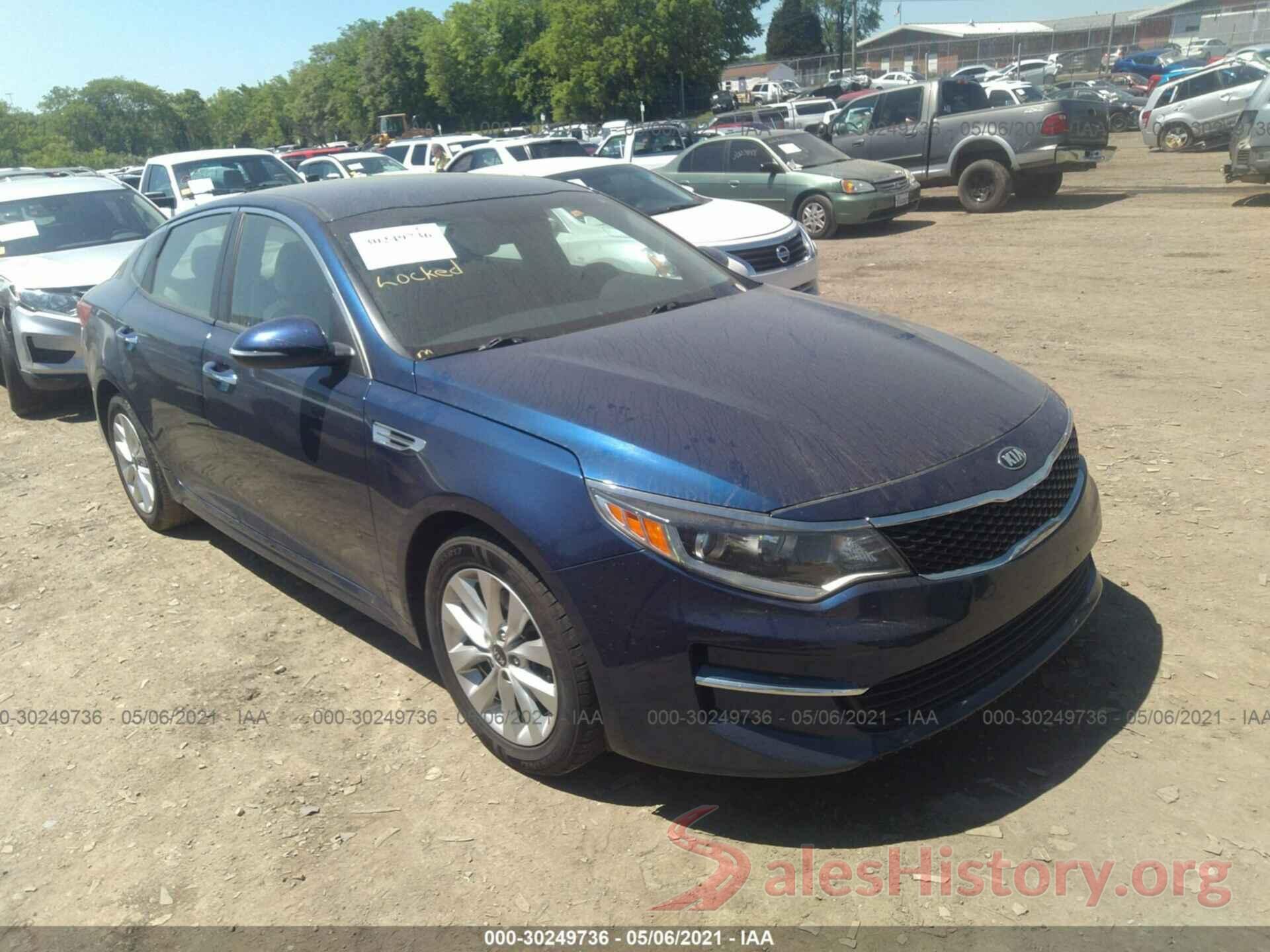 5XXGT4L36GG073918 2016 KIA OPTIMA