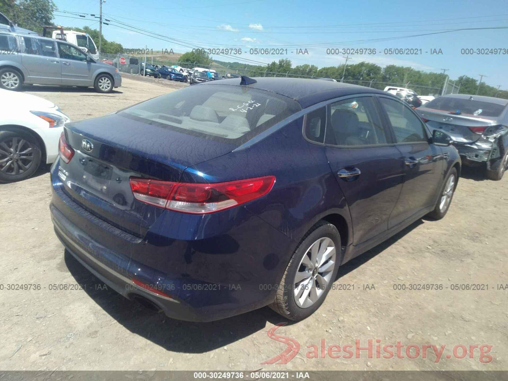 5XXGT4L36GG073918 2016 KIA OPTIMA