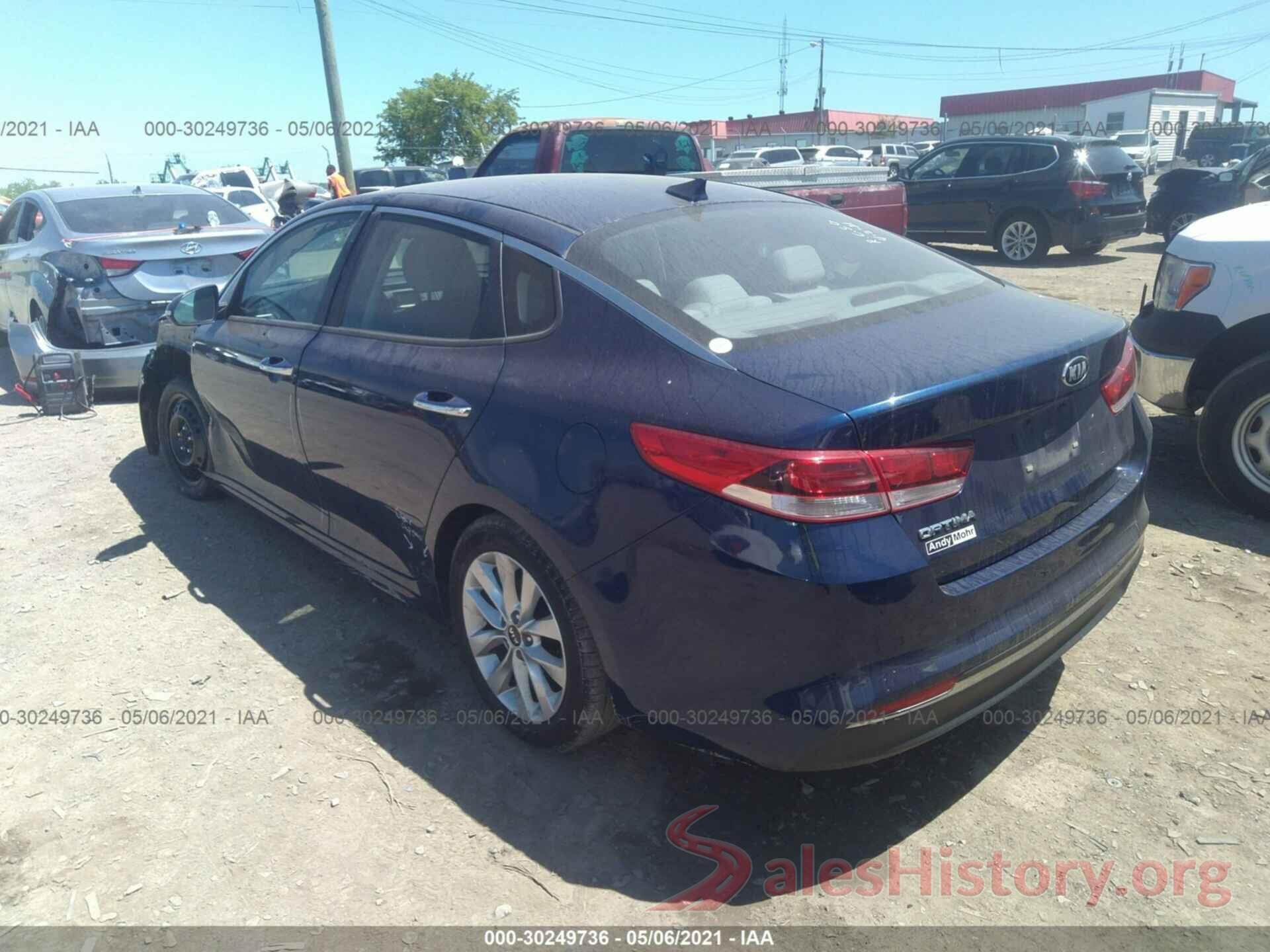 5XXGT4L36GG073918 2016 KIA OPTIMA