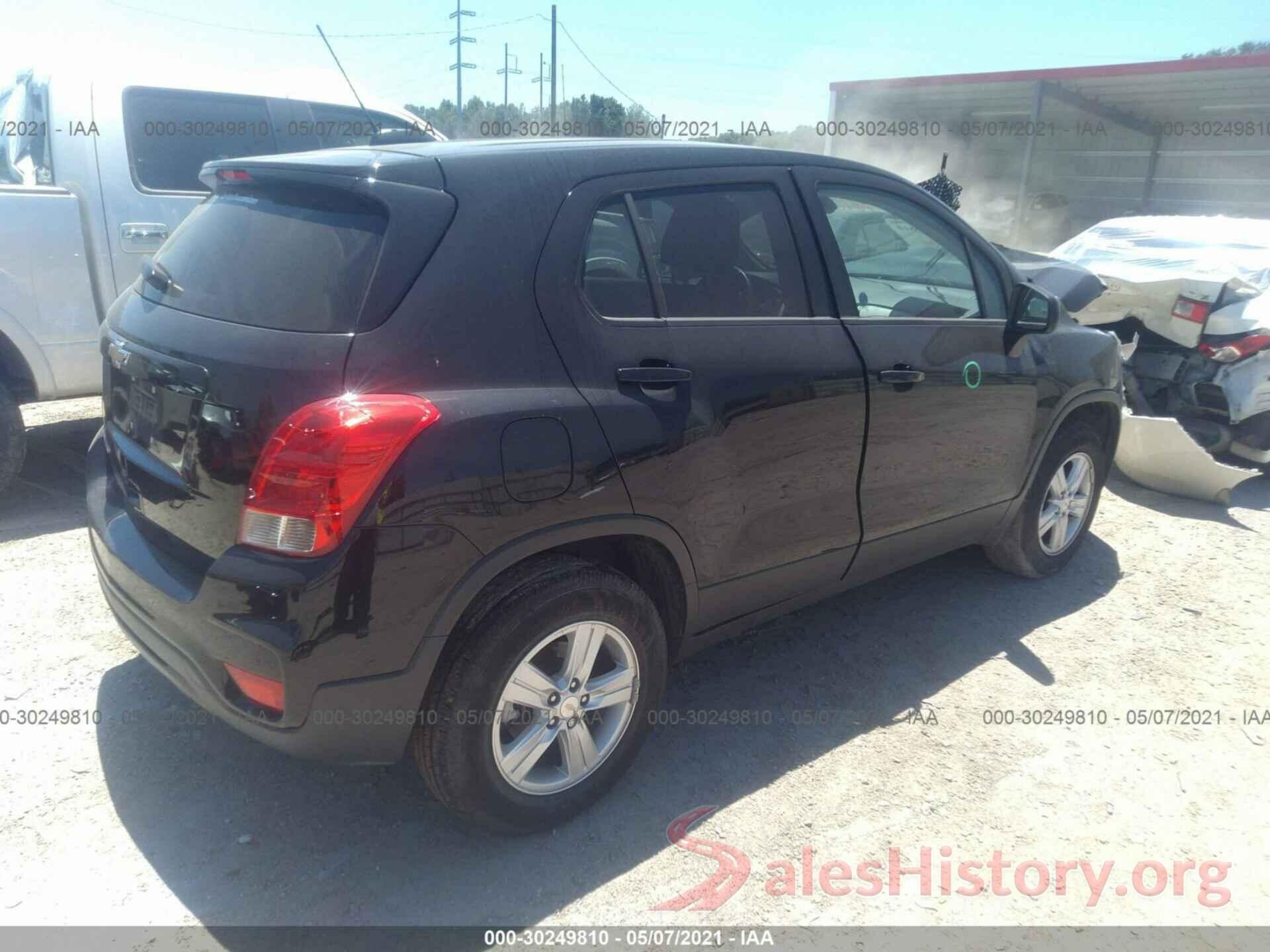 3GNCJNSB5LL171783 2020 CHEVROLET TRAX