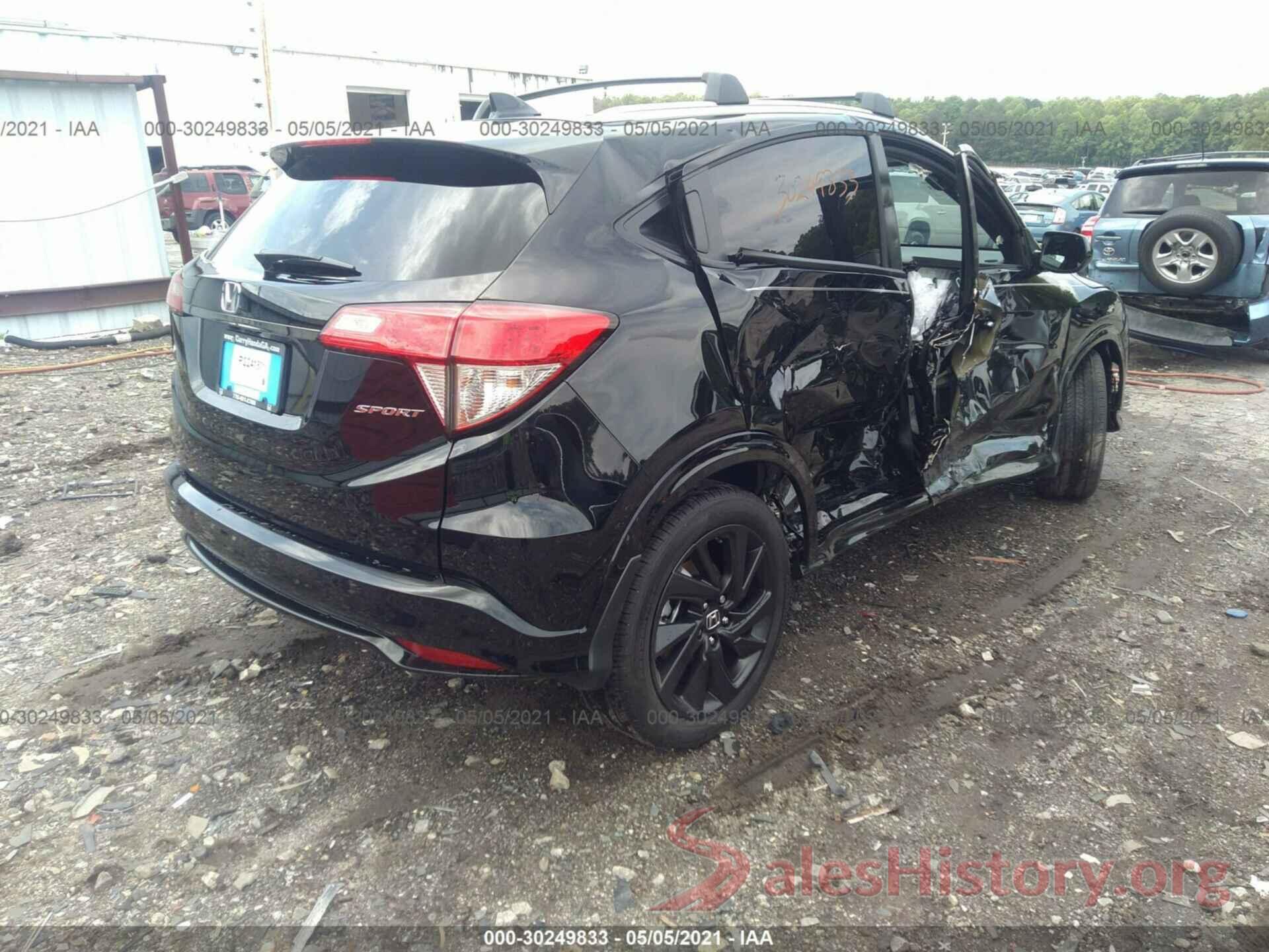 3CZRU5H1XMM721820 2021 HONDA HR-V