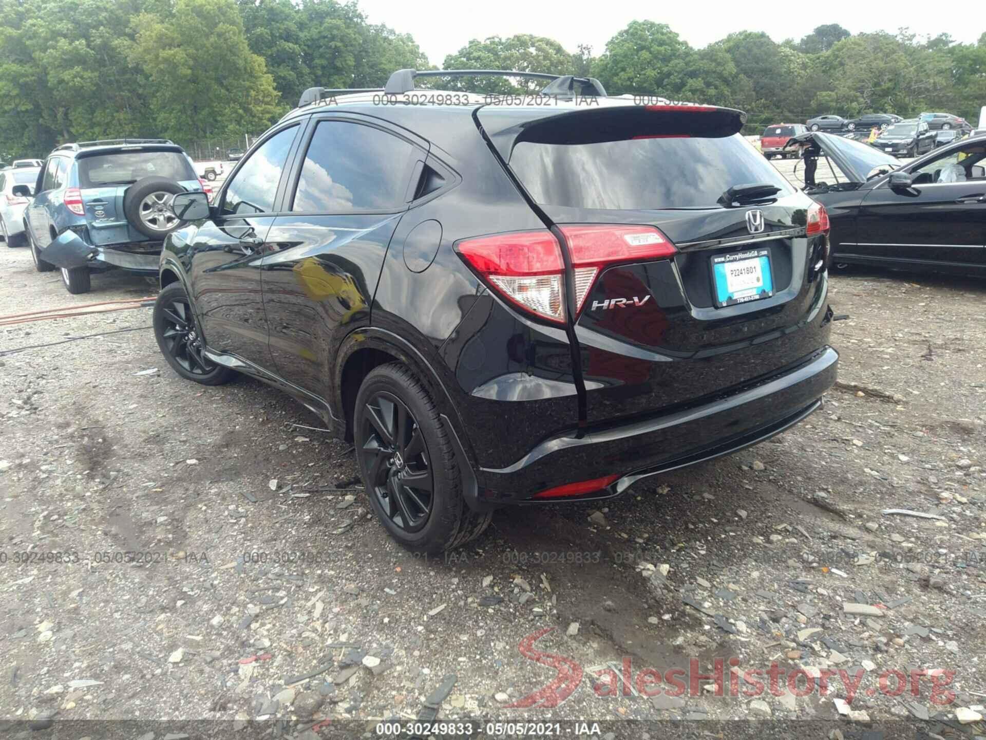 3CZRU5H1XMM721820 2021 HONDA HR-V