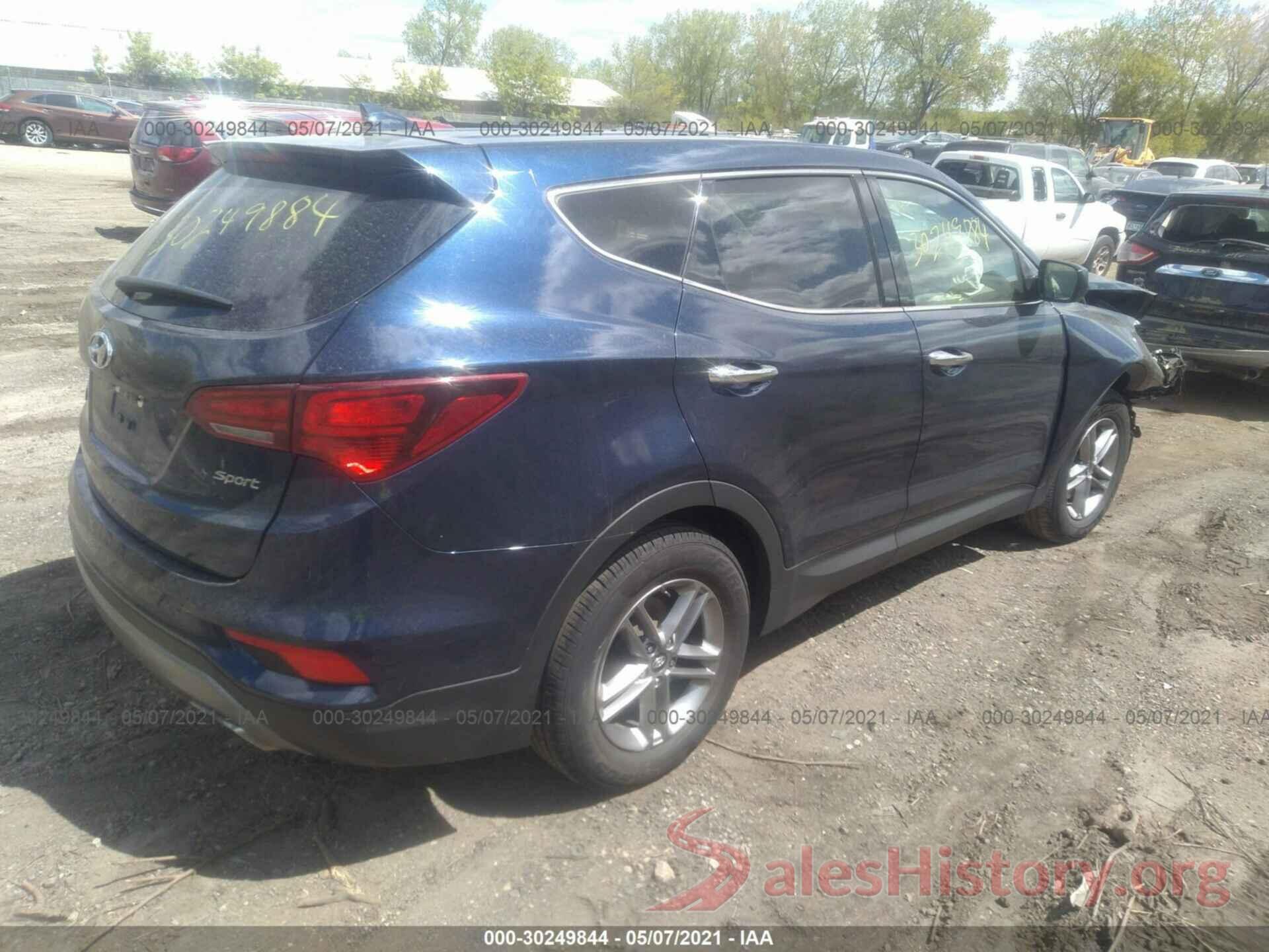 5XYZT3LBXHG481457 2017 HYUNDAI SANTA FE SPORT