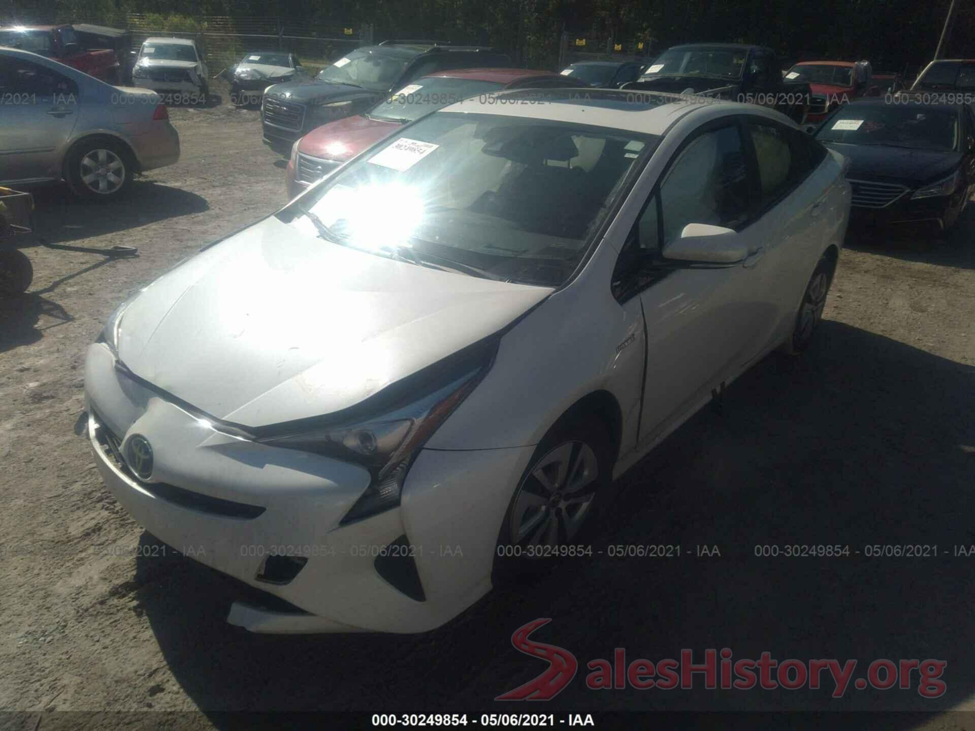 JTDKARFU9G3029008 2016 TOYOTA PRIUS