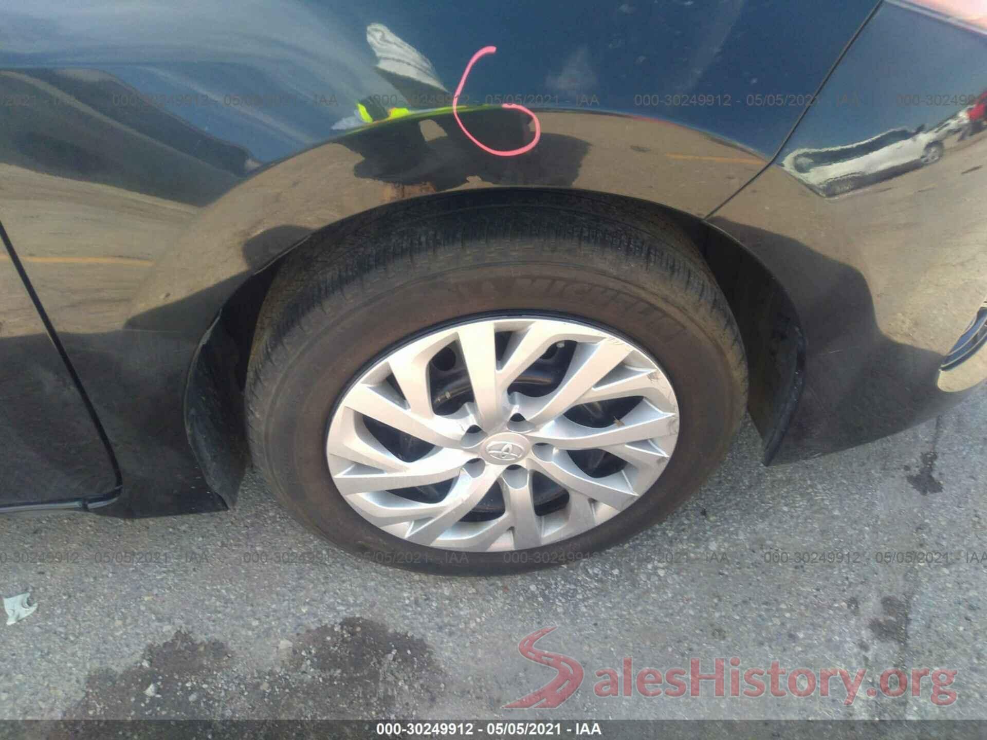 5YFBURHE6KP872497 2019 TOYOTA COROLLA