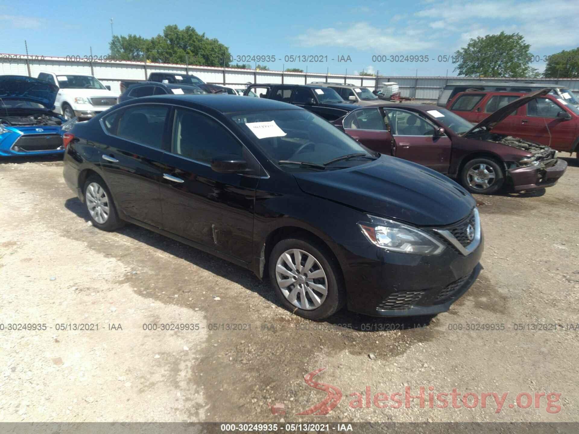 3N1AB7AP8KY233784 2019 NISSAN SENTRA