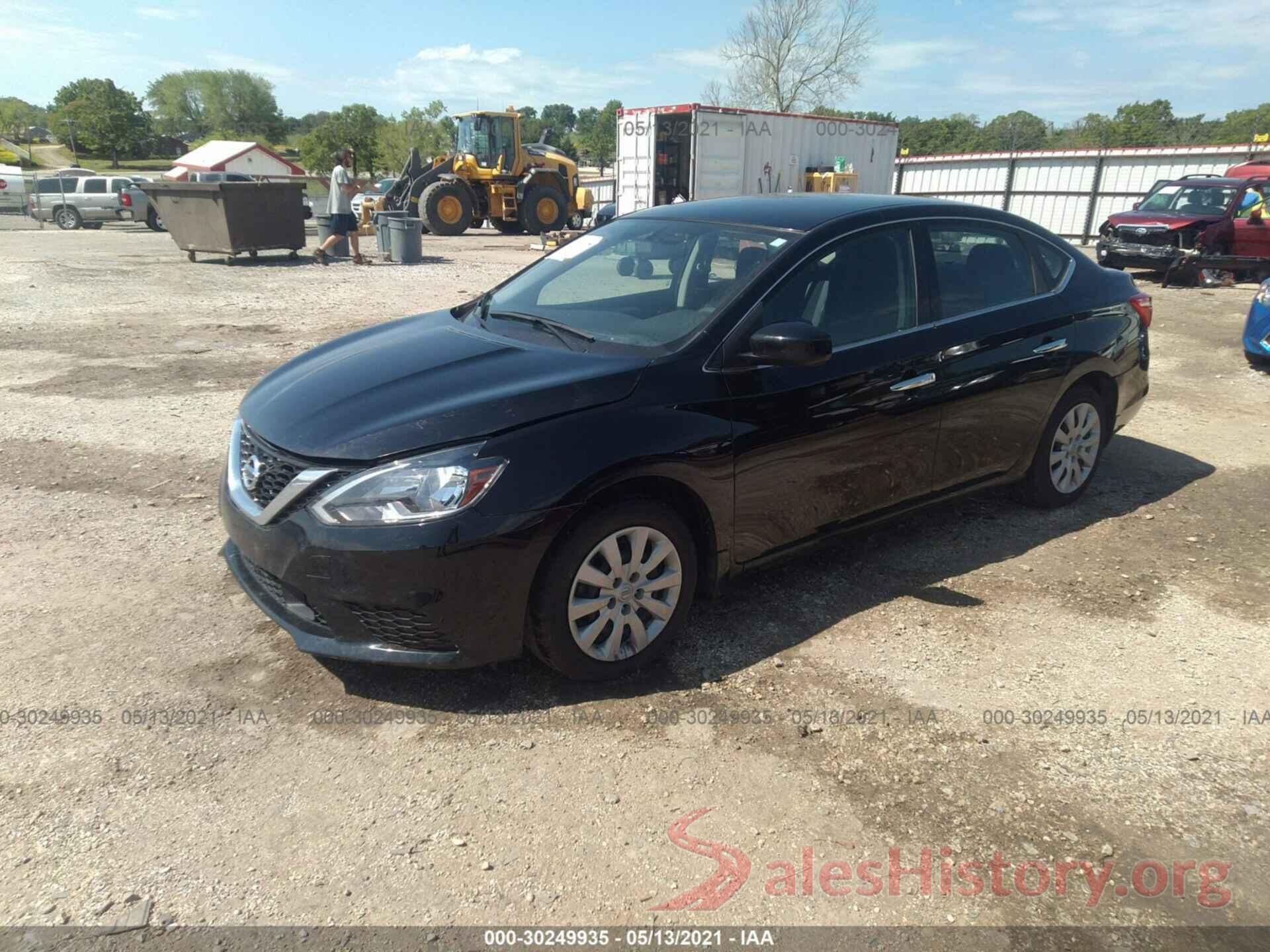 3N1AB7AP8KY233784 2019 NISSAN SENTRA