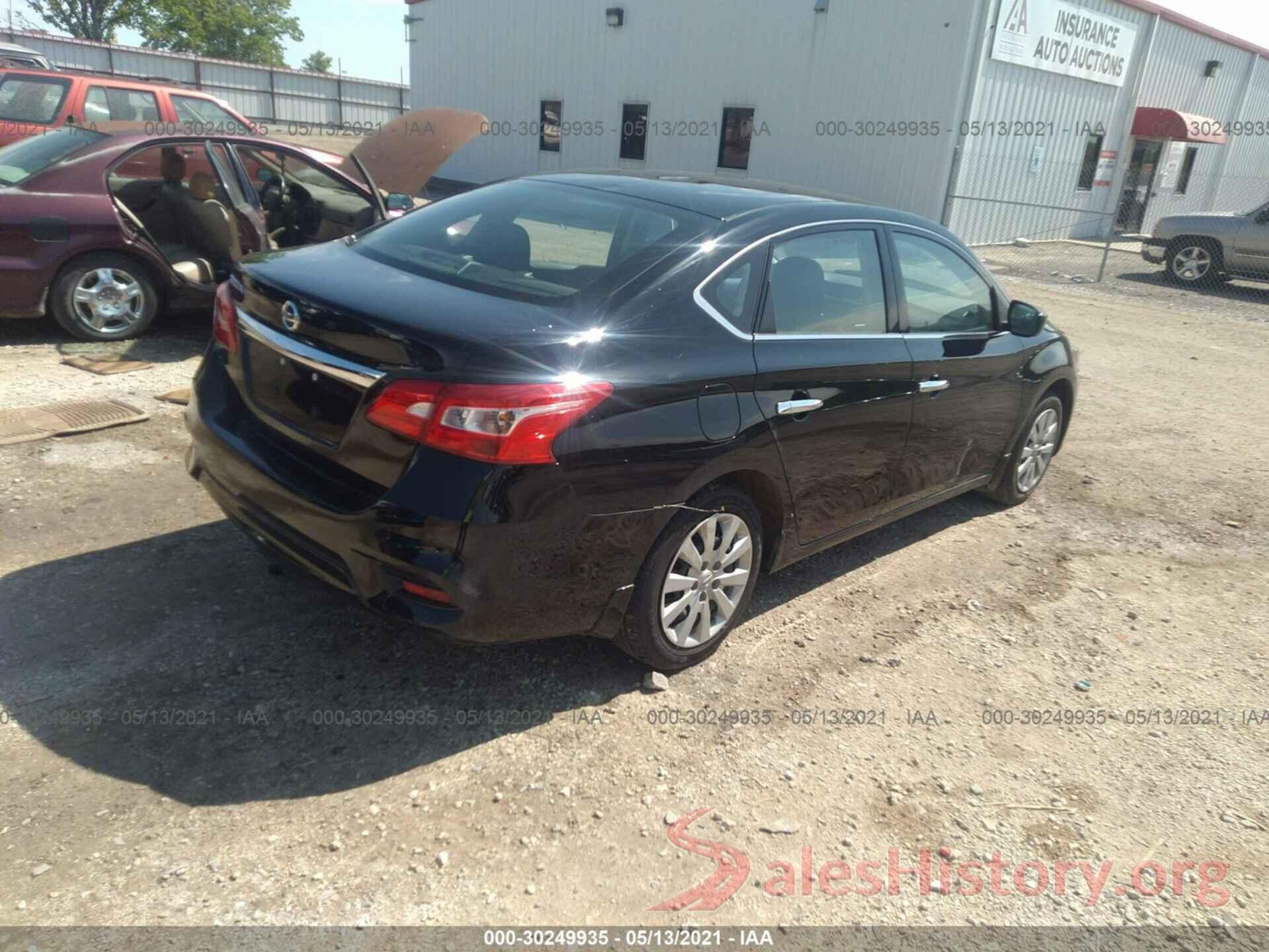 3N1AB7AP8KY233784 2019 NISSAN SENTRA