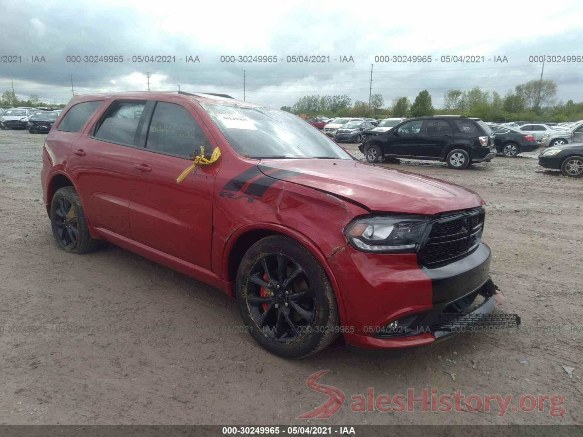 1C4SDJCT2HC950878 2017 DODGE DURANGO