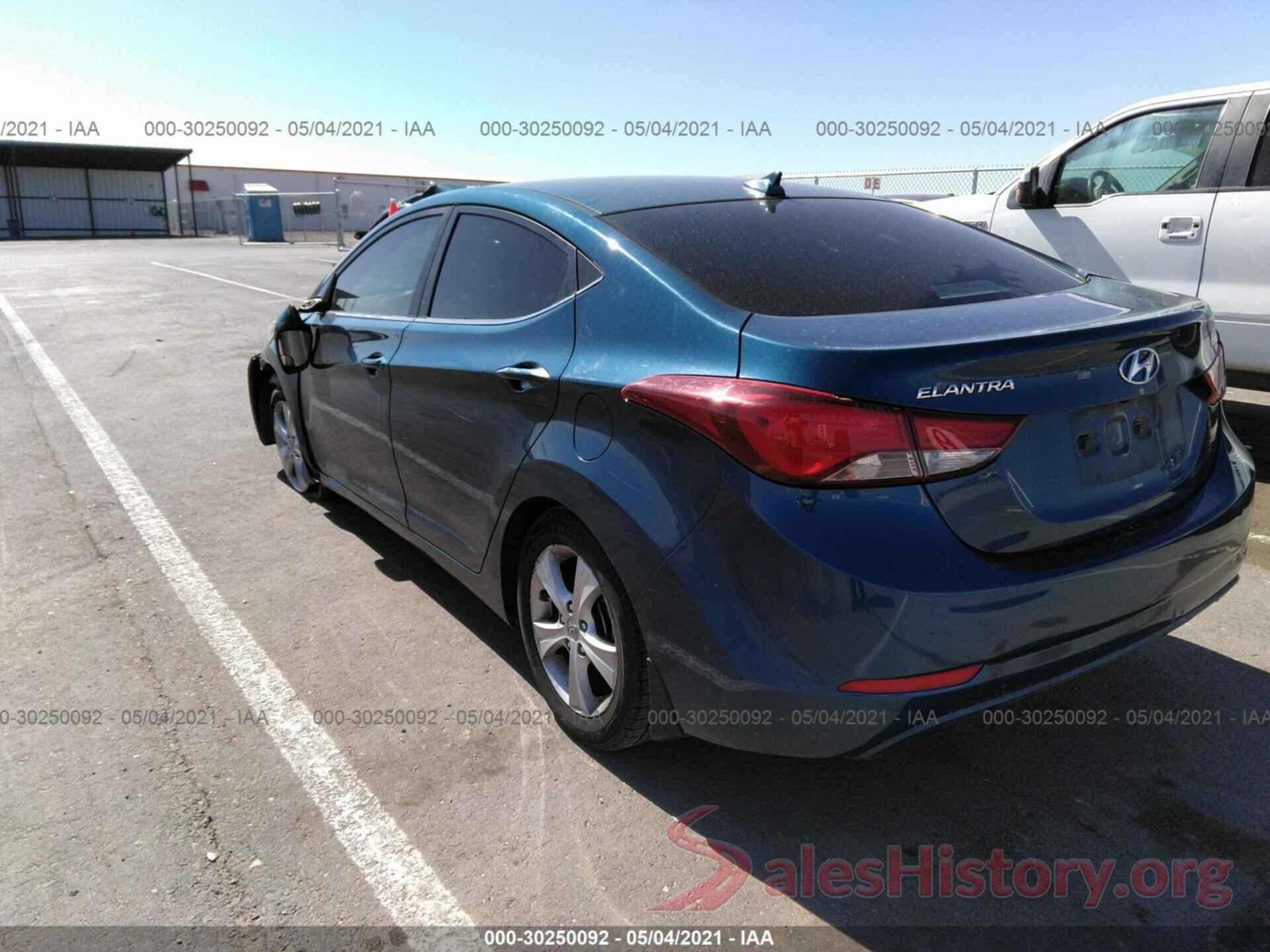 KMHDH4AE6GU564388 2016 HYUNDAI ELANTRA