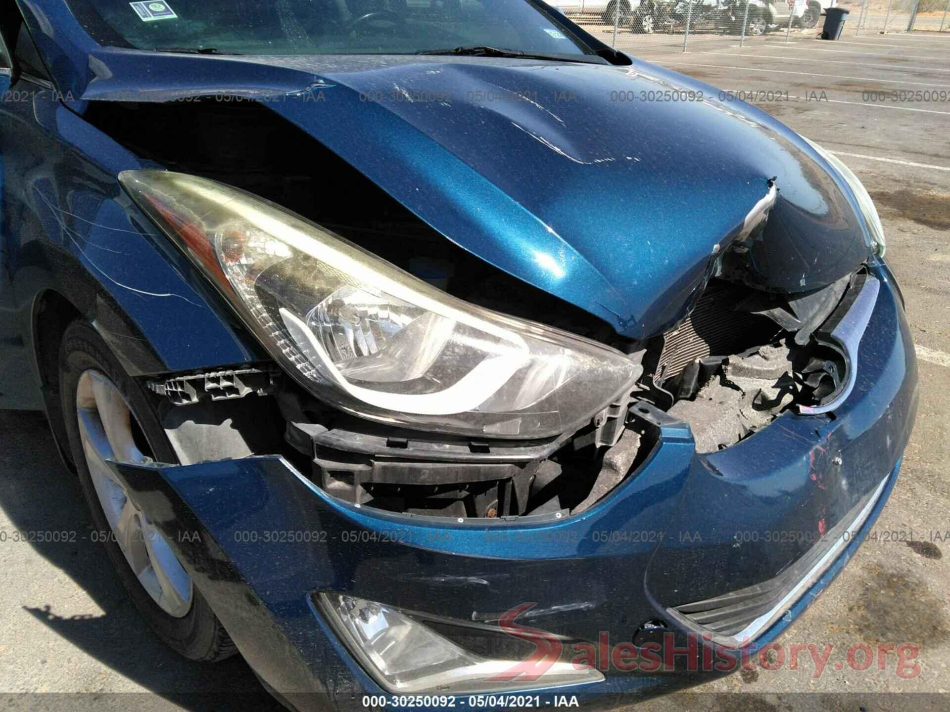 KMHDH4AE6GU564388 2016 HYUNDAI ELANTRA