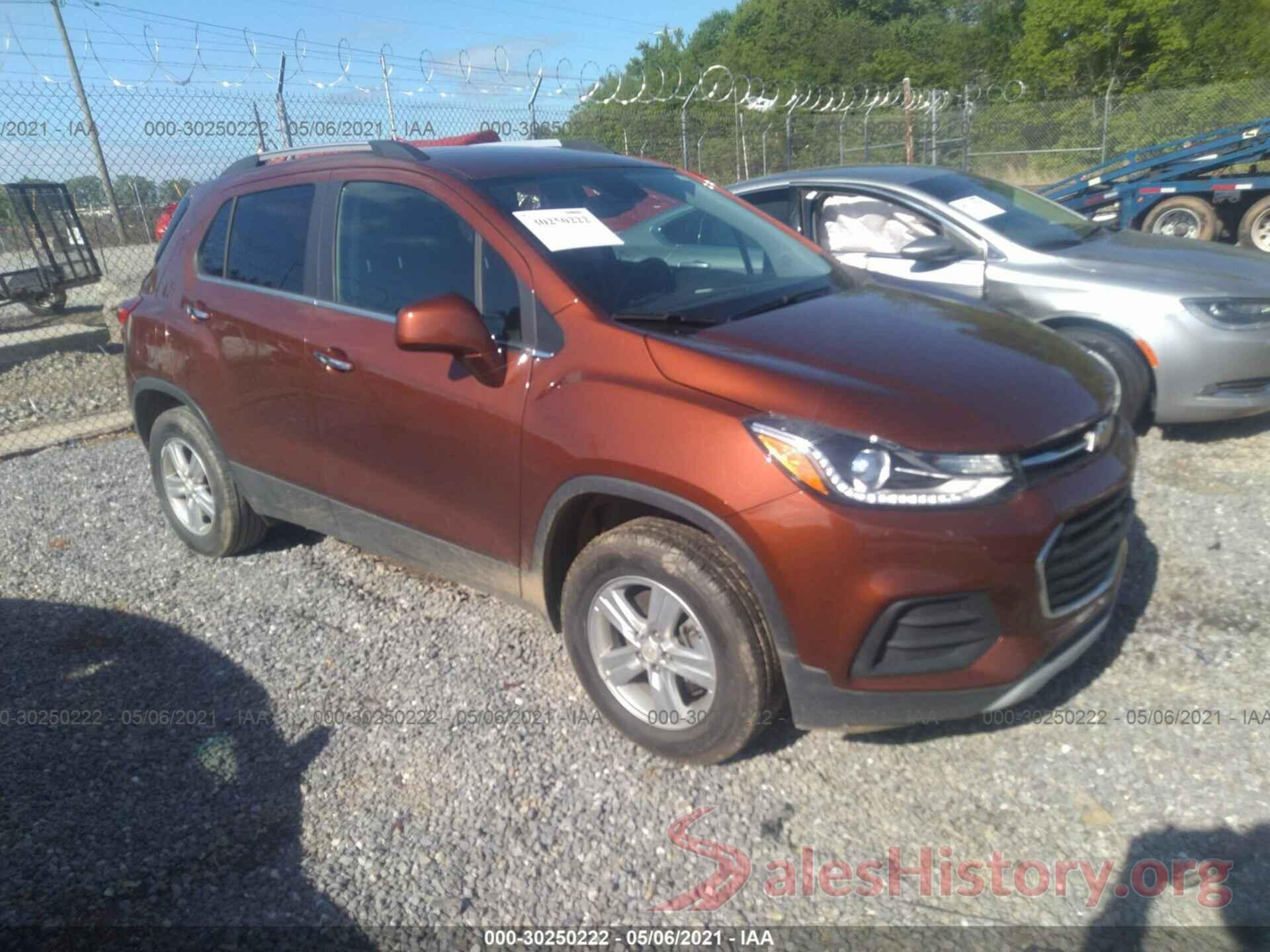 3GNCJPSB6KL293529 2019 CHEVROLET TRAX