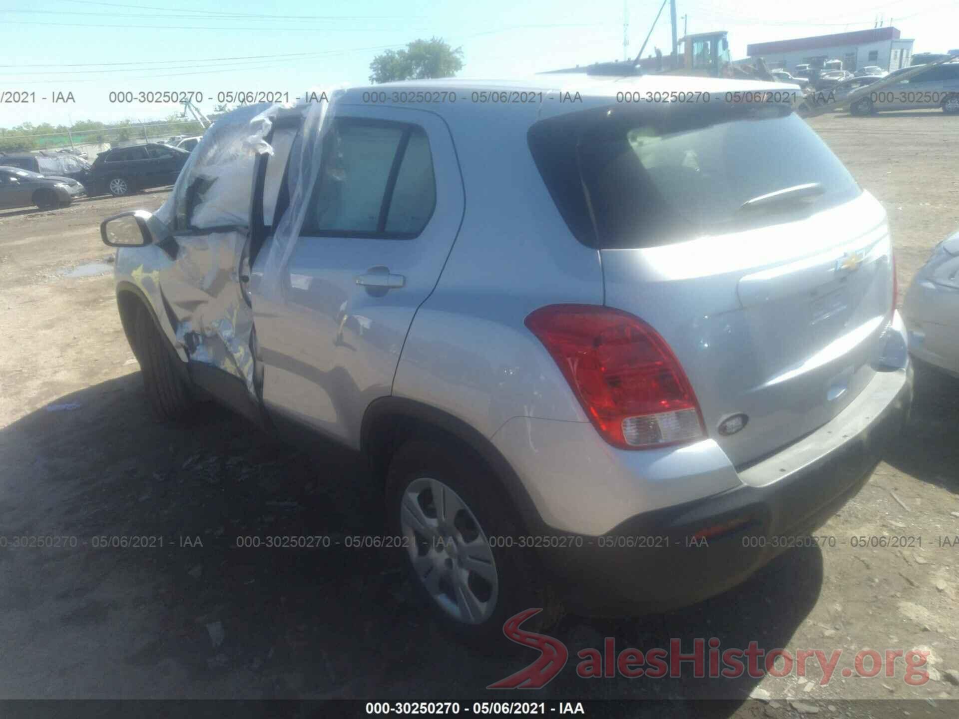 KL7CJKSB9GB673191 2016 CHEVROLET TRAX