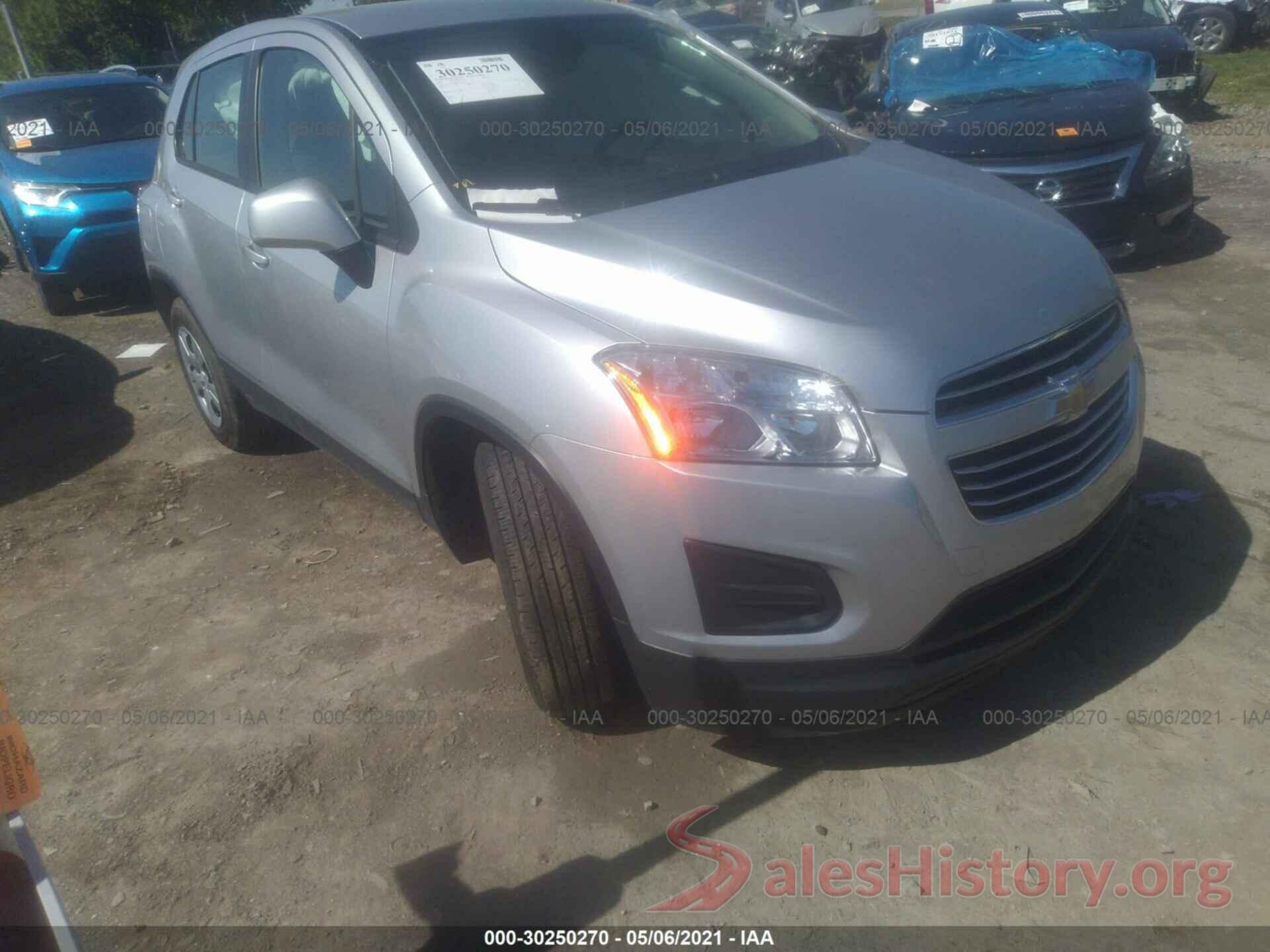 KL7CJKSB9GB673191 2016 CHEVROLET TRAX