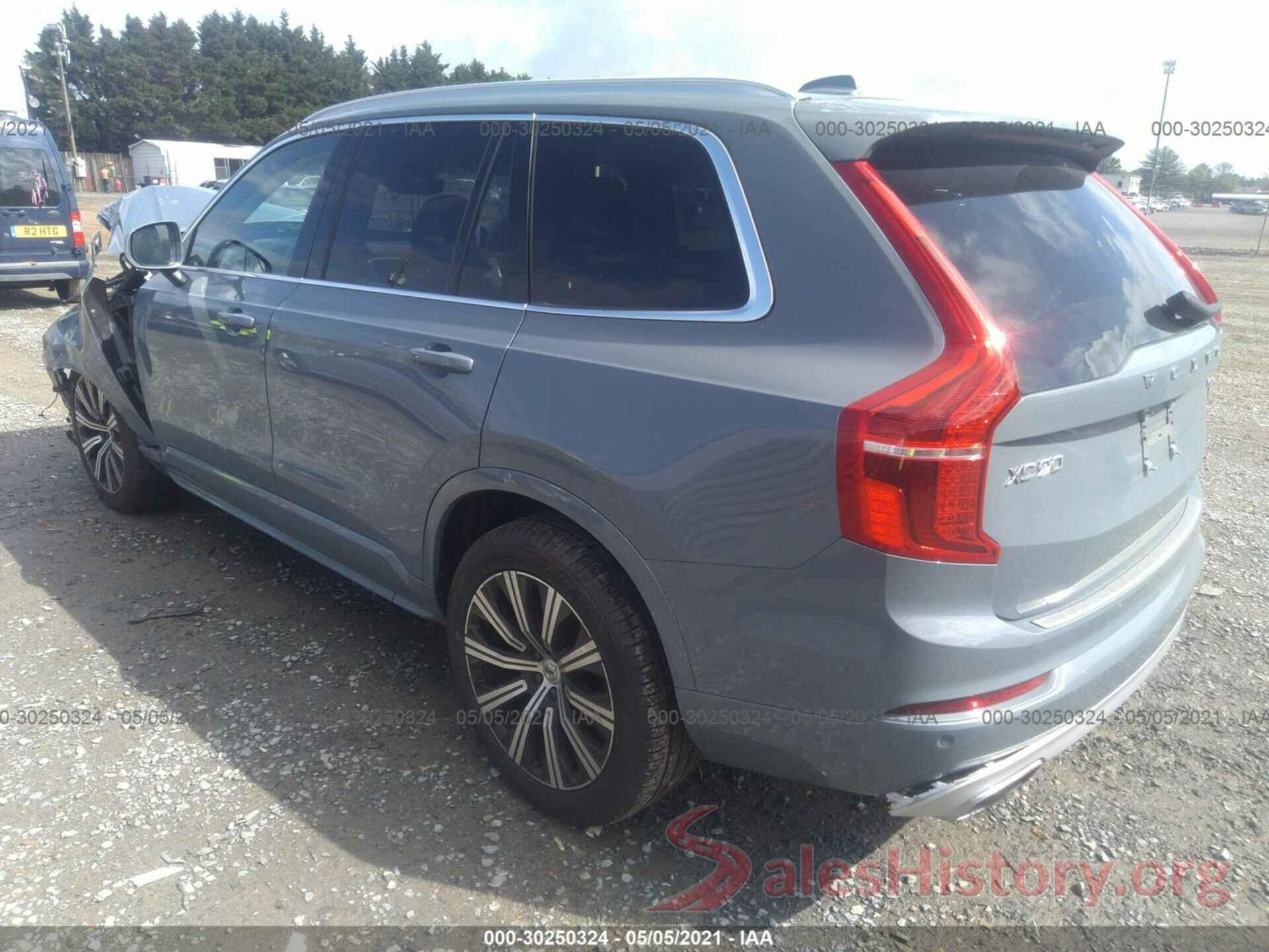 YV4A22PK8L1569174 2020 VOLVO XC90