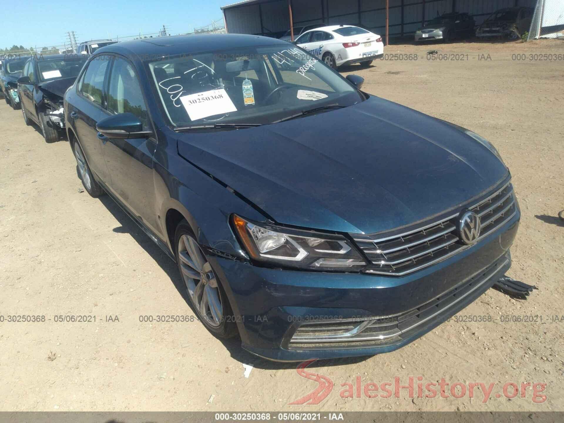 1VWLA7A38KC009524 2019 VOLKSWAGEN PASSAT