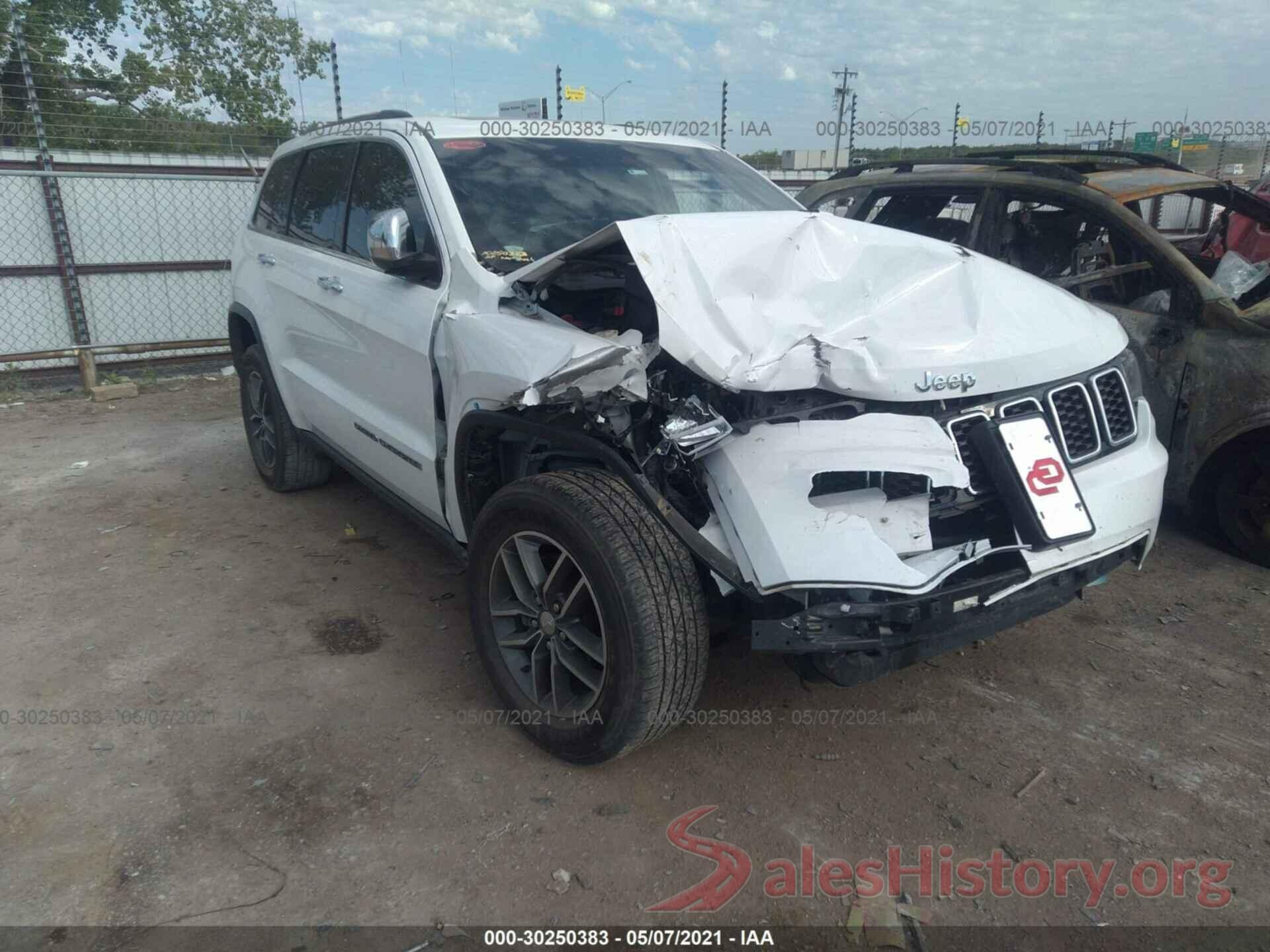 1C4RJFBG2HC884888 2017 JEEP GRAND CHEROKEE