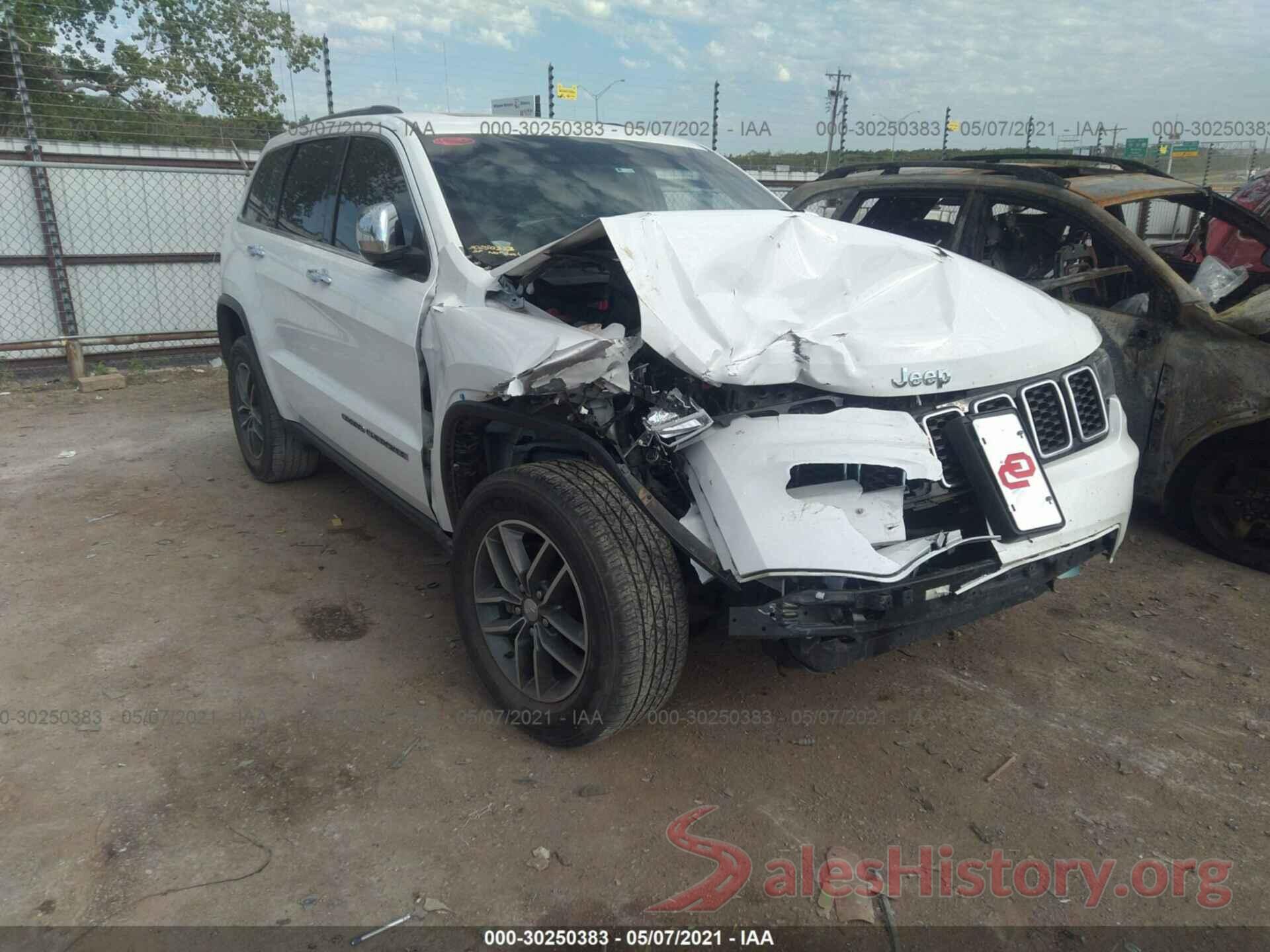 1C4RJFBG2HC884888 2017 JEEP GRAND CHEROKEE