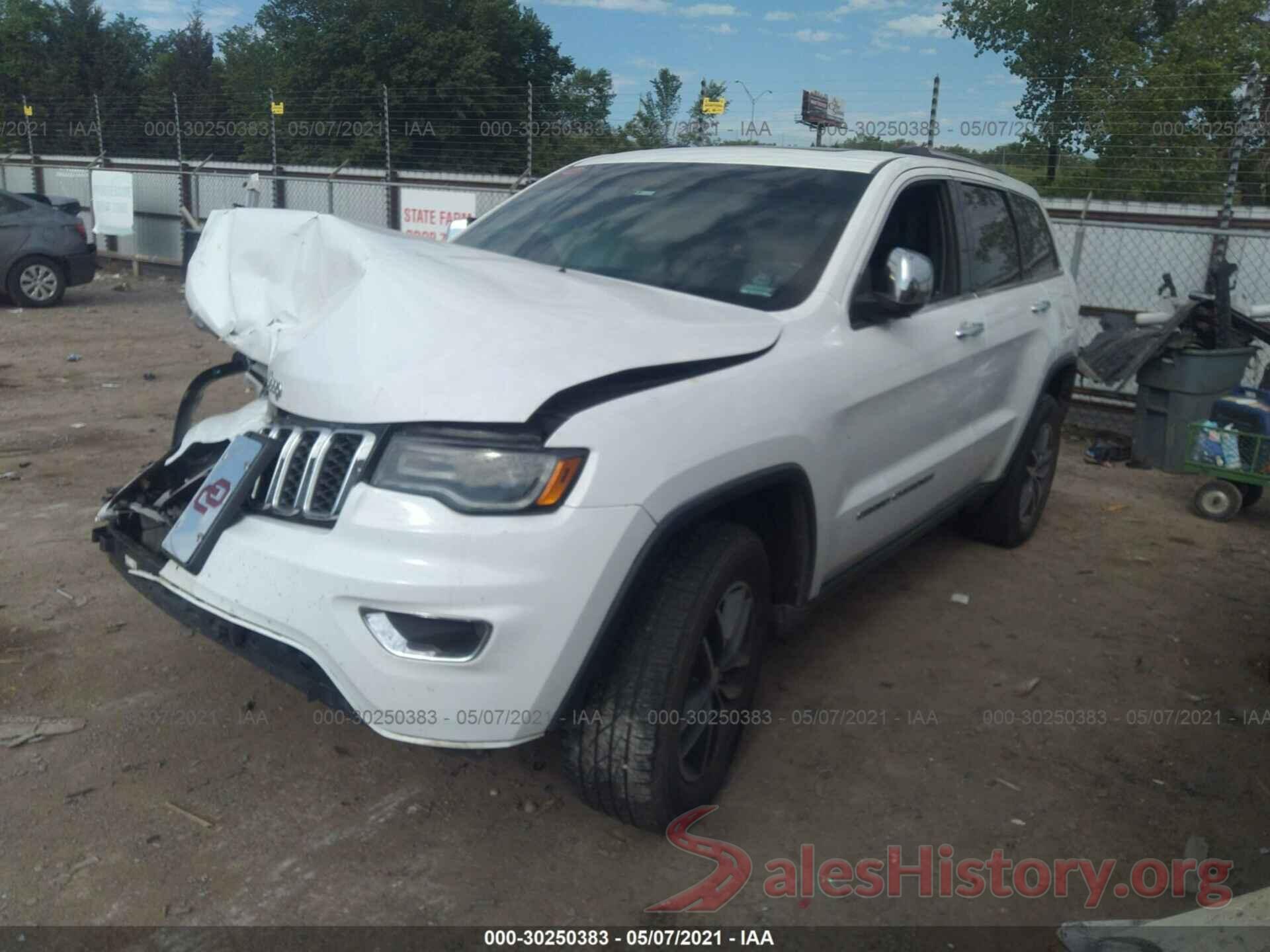 1C4RJFBG2HC884888 2017 JEEP GRAND CHEROKEE