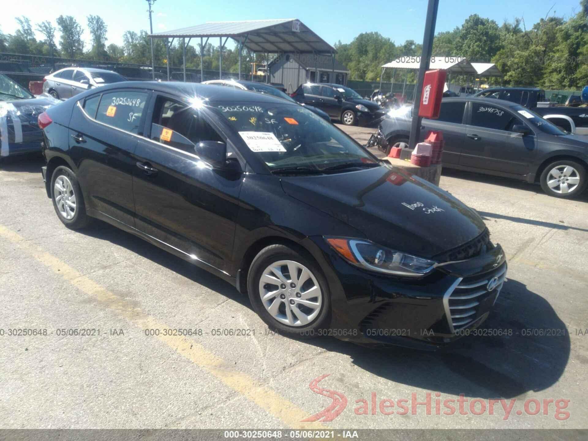 5NPD74LF4JH379609 2018 HYUNDAI ELANTRA