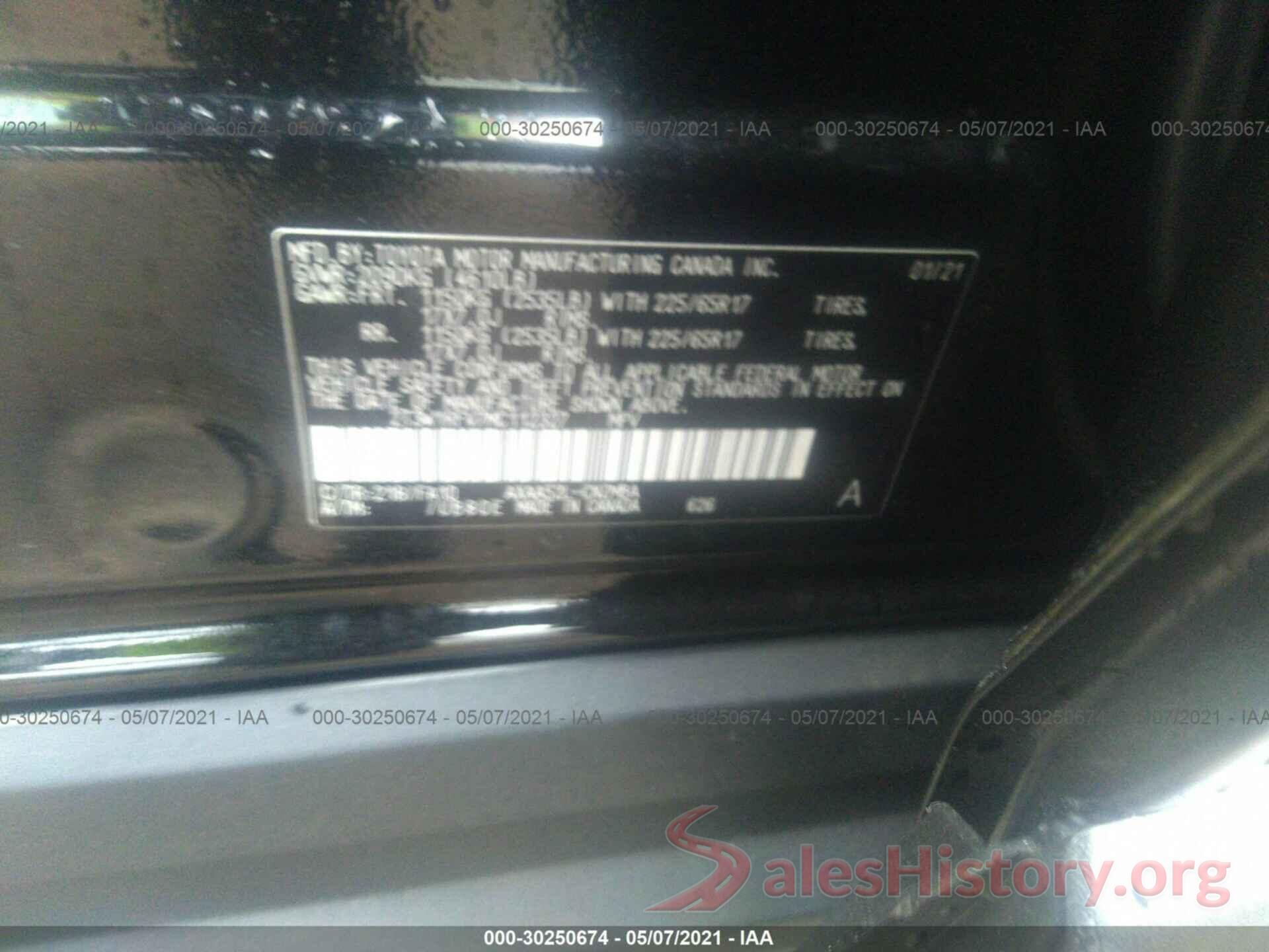 2T3W1RFV7MC112327 2021 TOYOTA RAV4