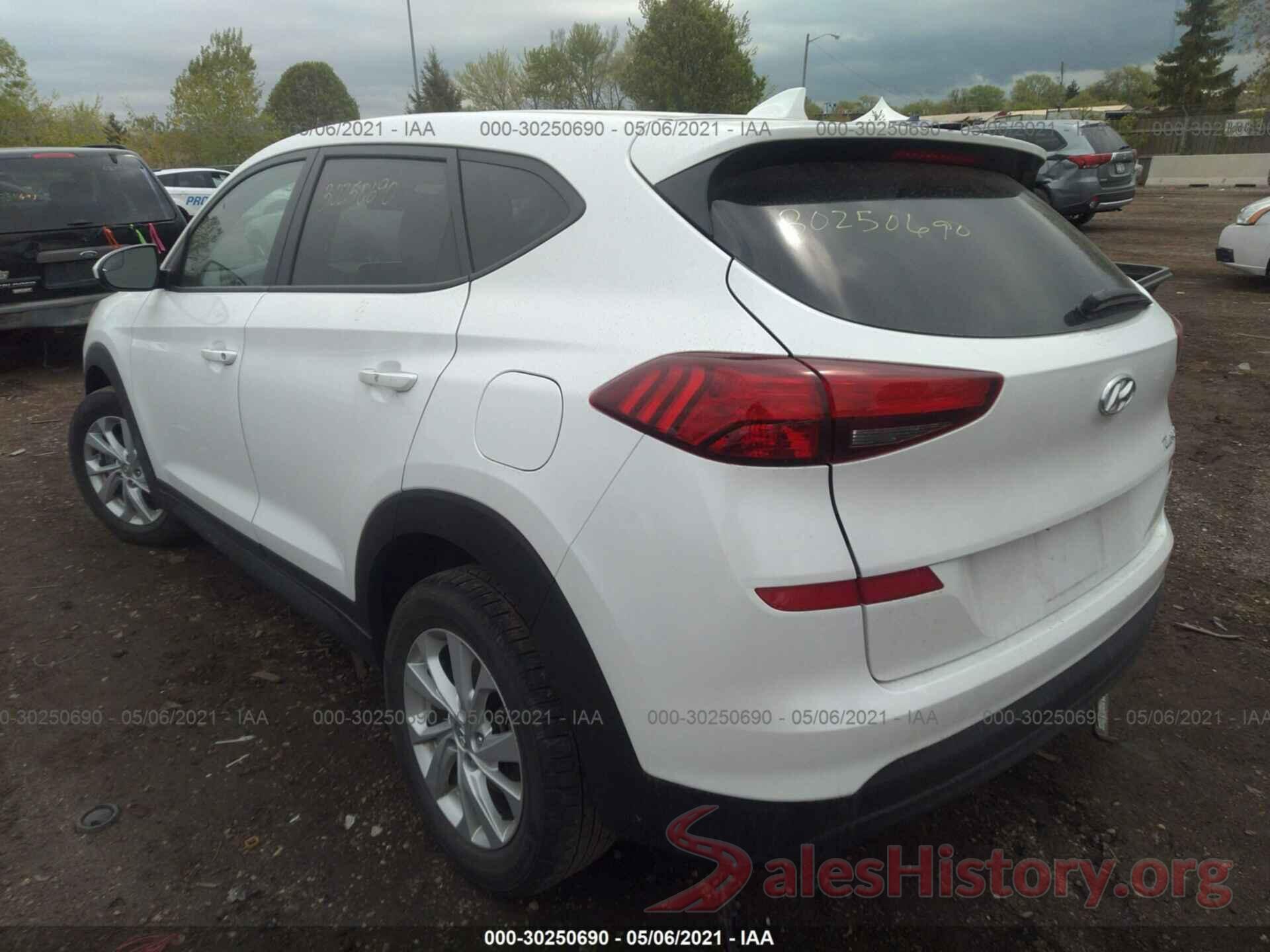 KM8J23A45KU845791 2019 HYUNDAI TUCSON