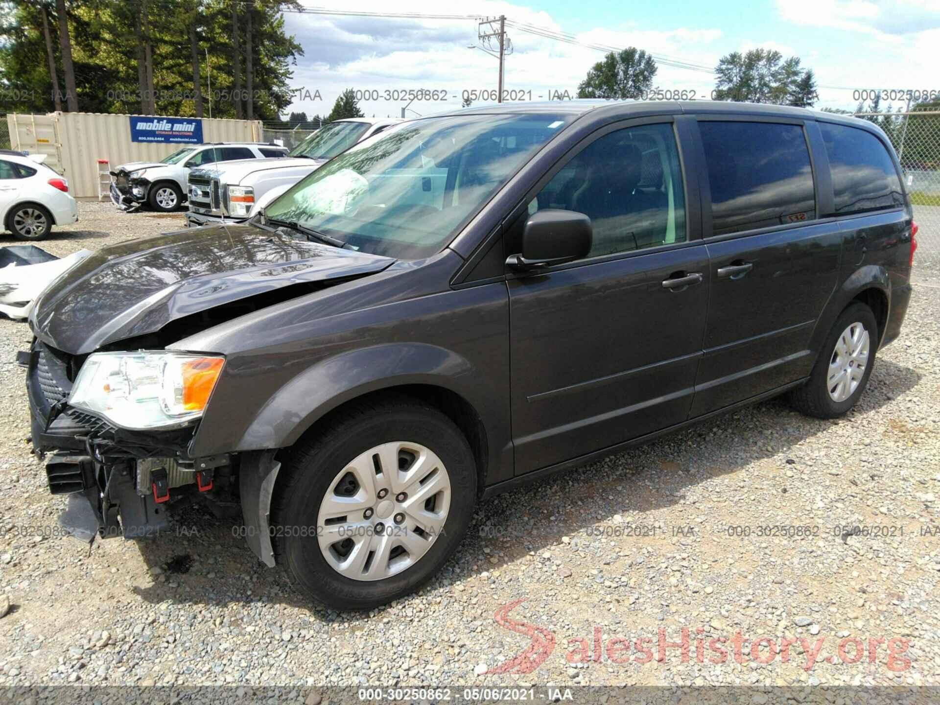 2C4RDGBG3GR318287 2016 DODGE GRAND CARAVAN