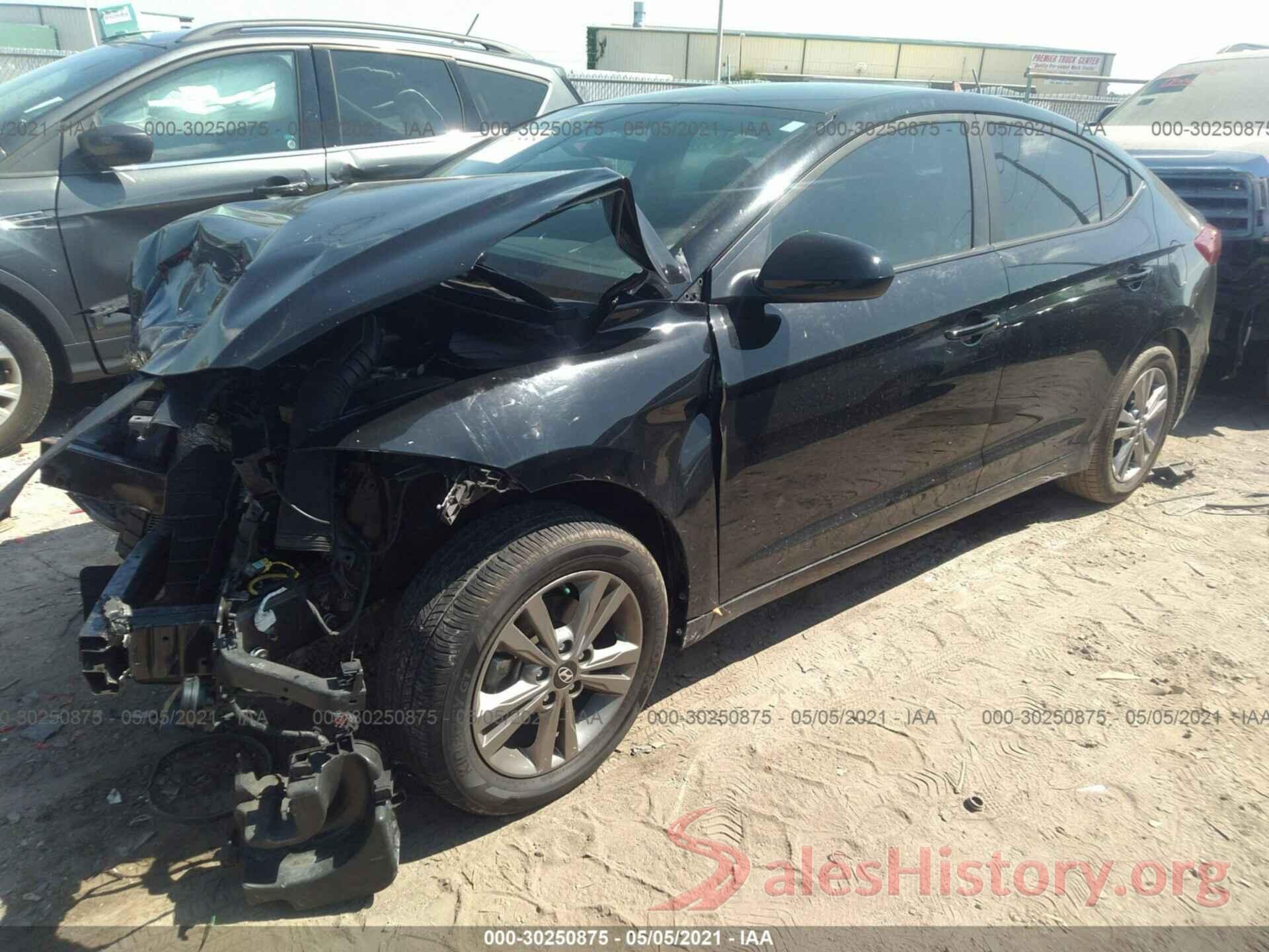 KMHD84LFXHU101144 2017 HYUNDAI ELANTRA