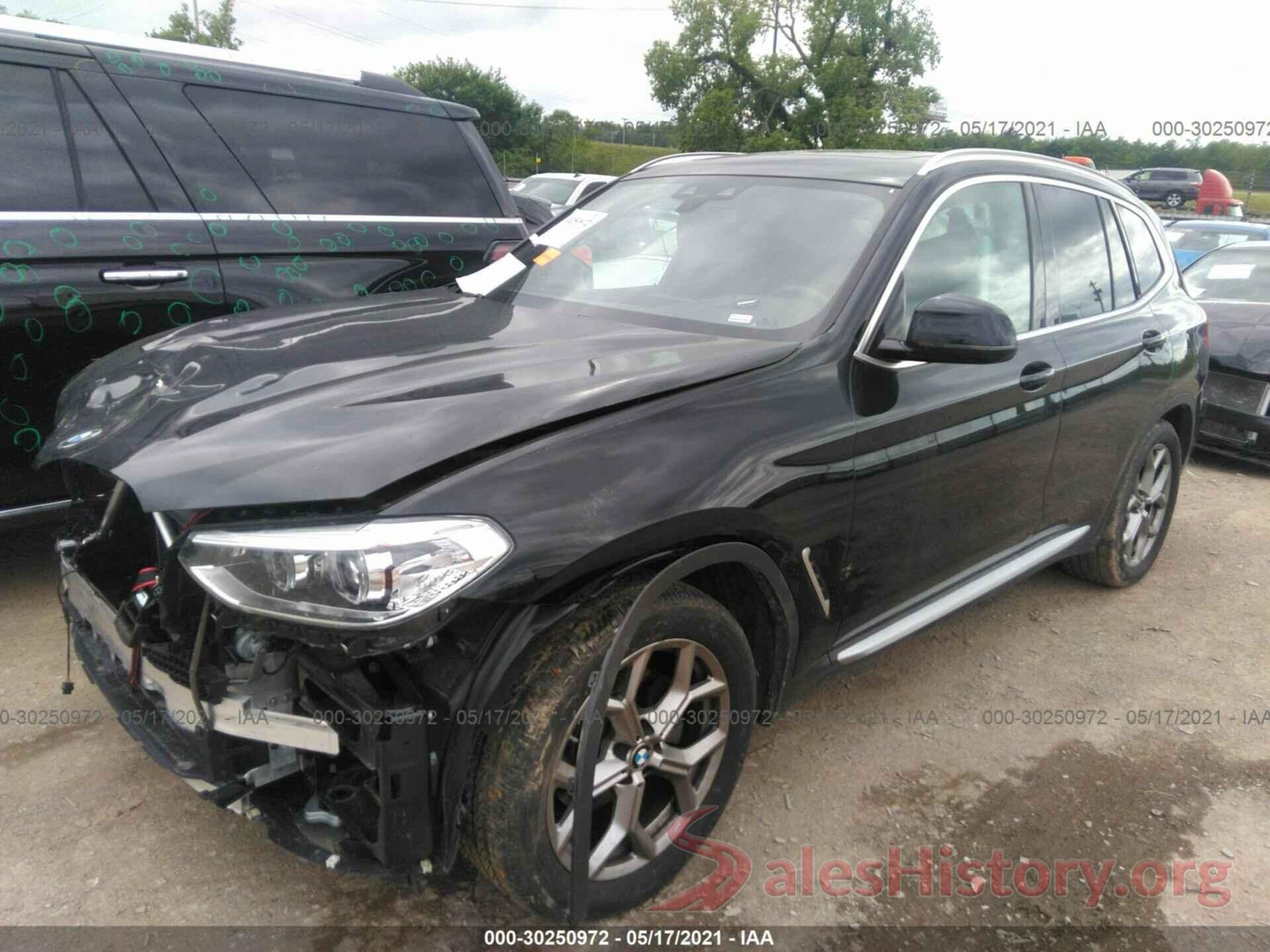 5UXTY5C04M9F16363 2021 BMW X3