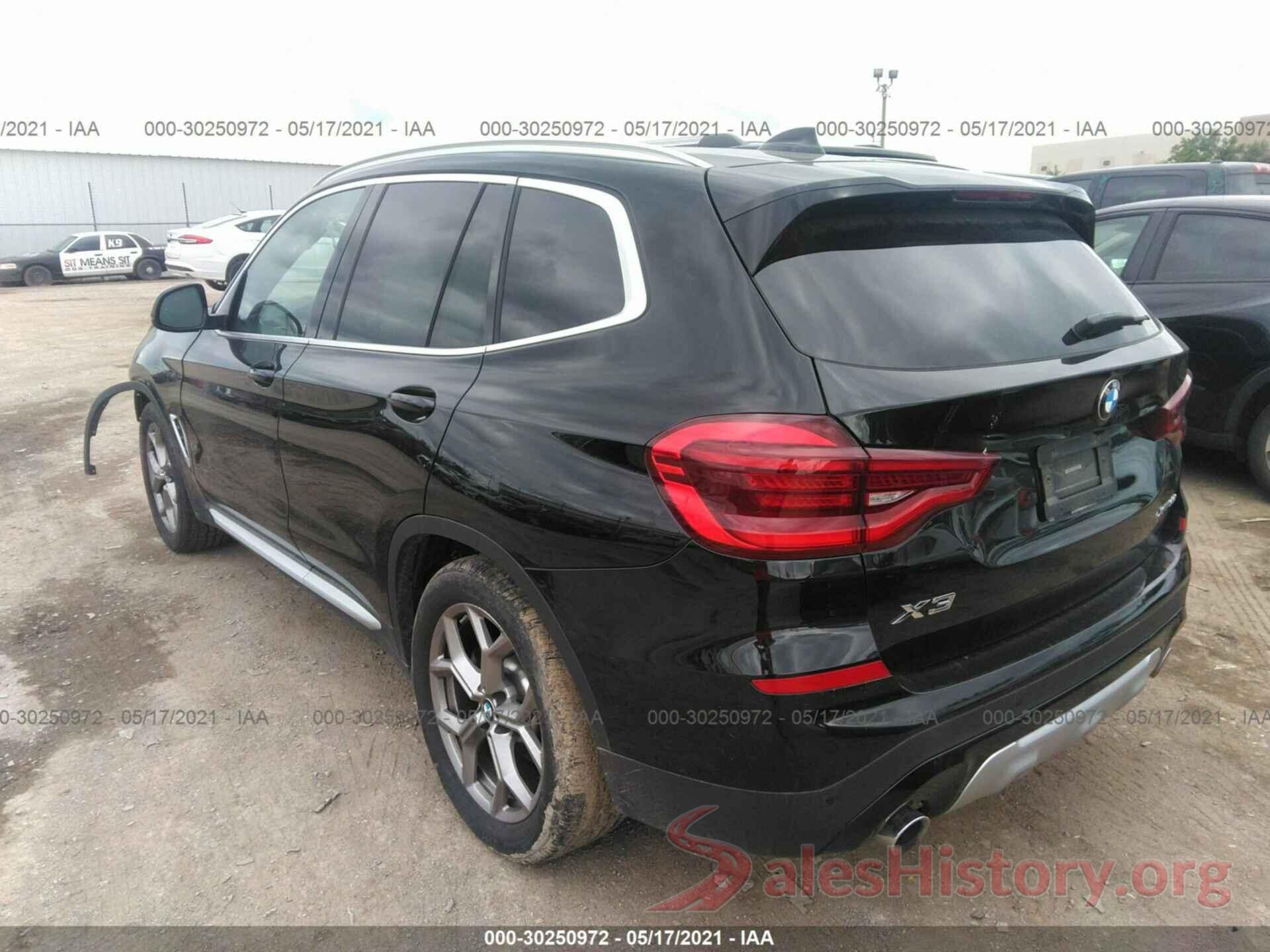 5UXTY5C04M9F16363 2021 BMW X3