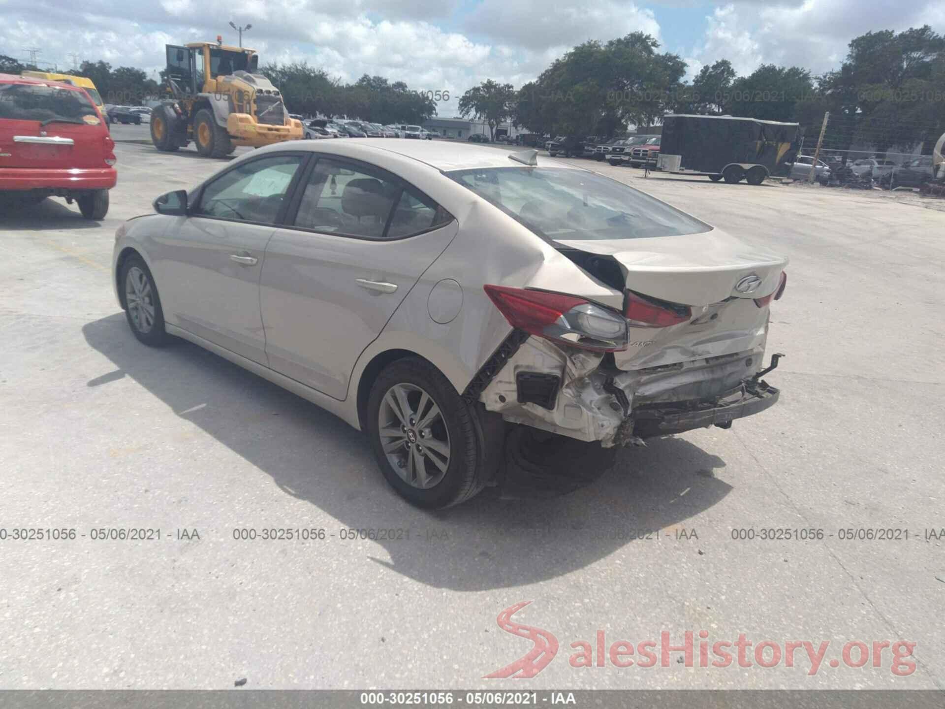 5NPD84LF6HH105934 2017 HYUNDAI ELANTRA