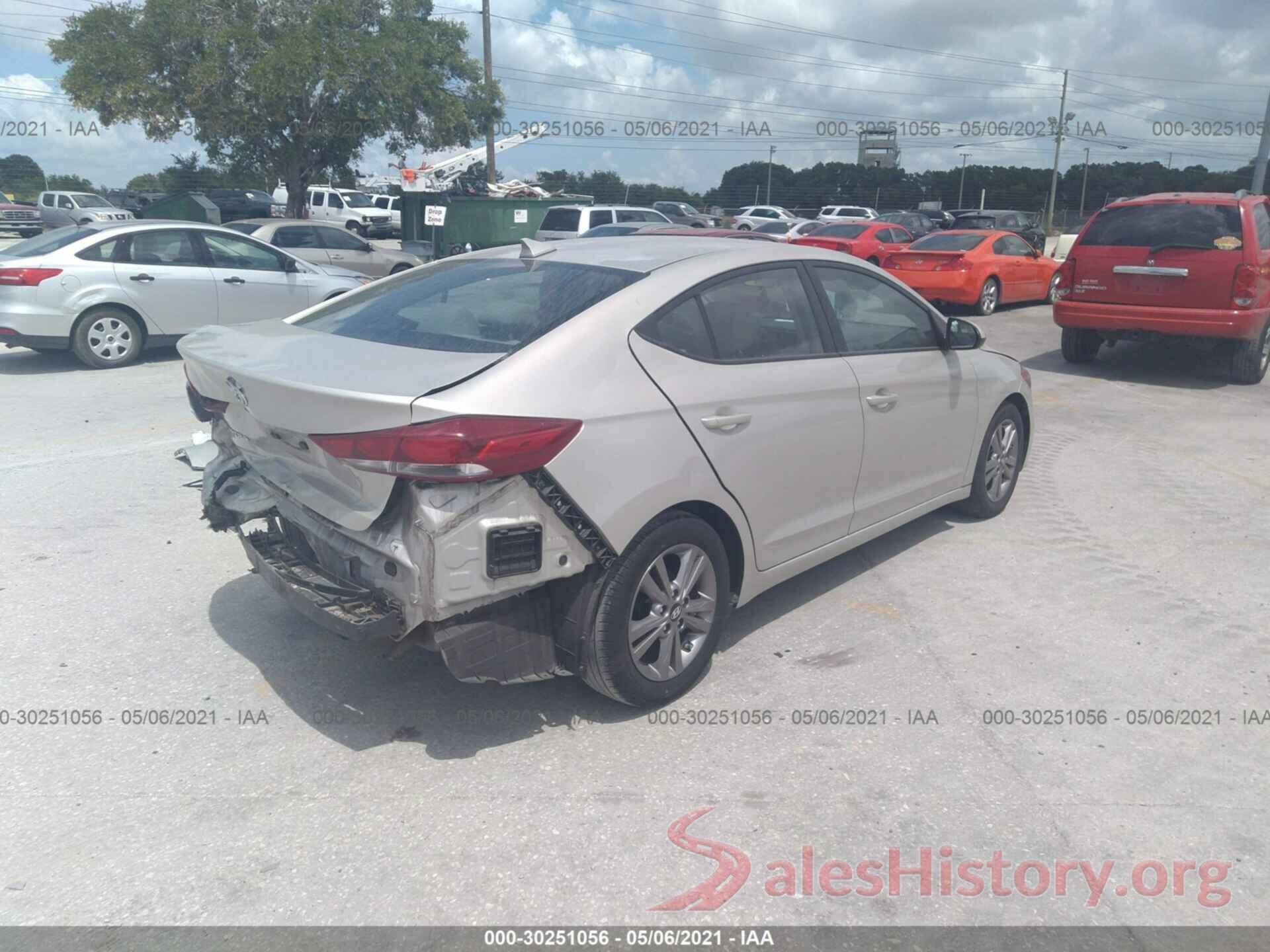 5NPD84LF6HH105934 2017 HYUNDAI ELANTRA