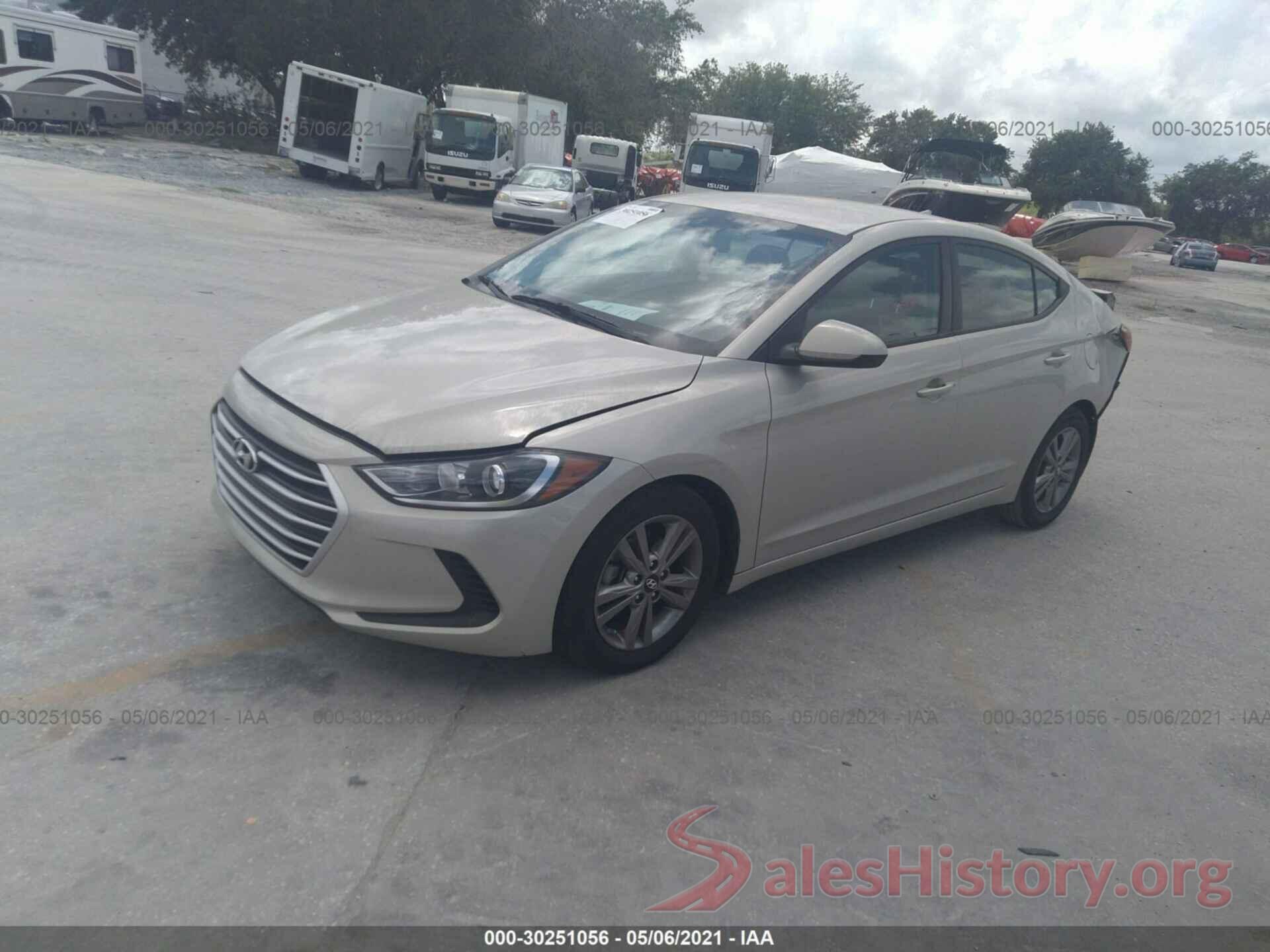 5NPD84LF6HH105934 2017 HYUNDAI ELANTRA