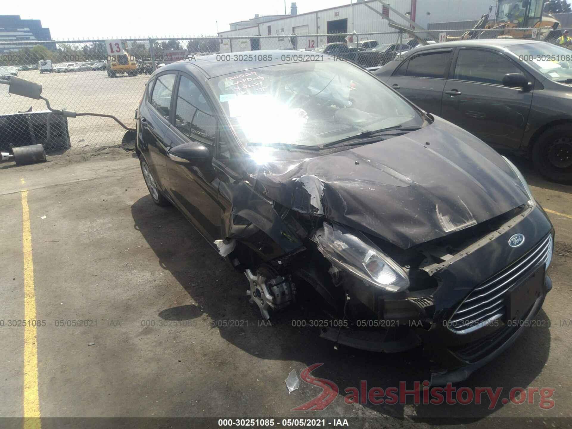 3FADP4EJXGM107883 2016 FORD FIESTA